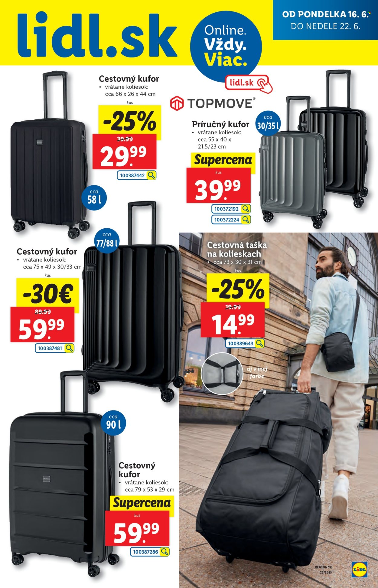 Leták Lidl - 16.6.2025 - 22.6.2025. Strana 61