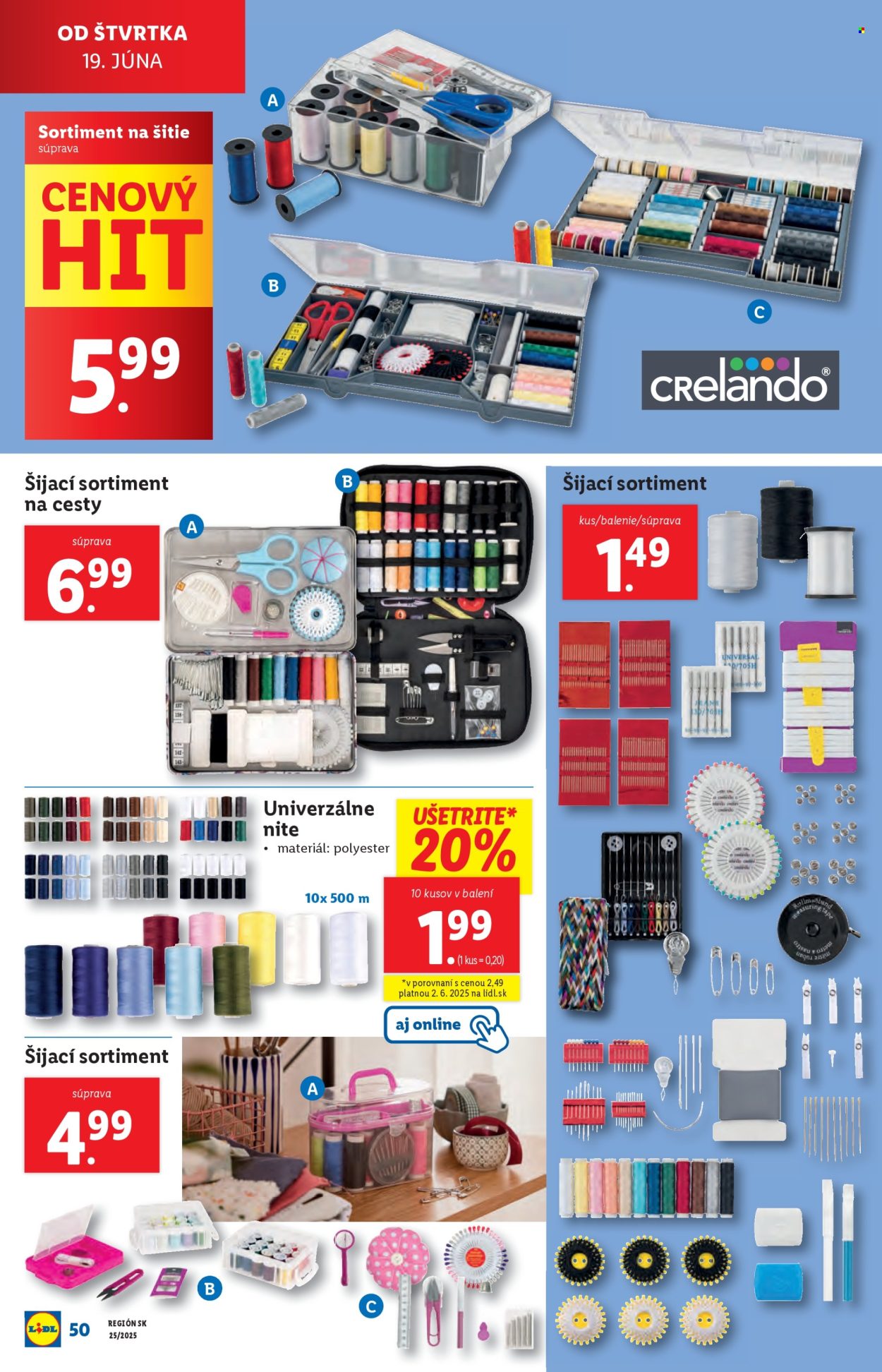 Leták Lidl - 16.6.2025 - 22.6.2025. Strana 68