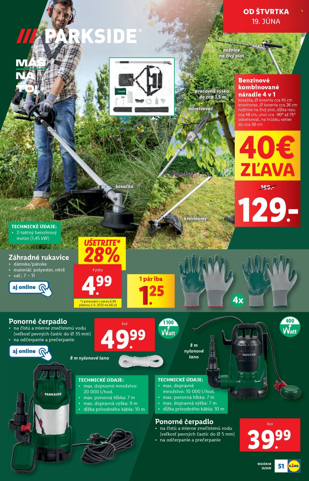 Leták Lidl - 16.6.2025 - 22.6.2025. Strana 69