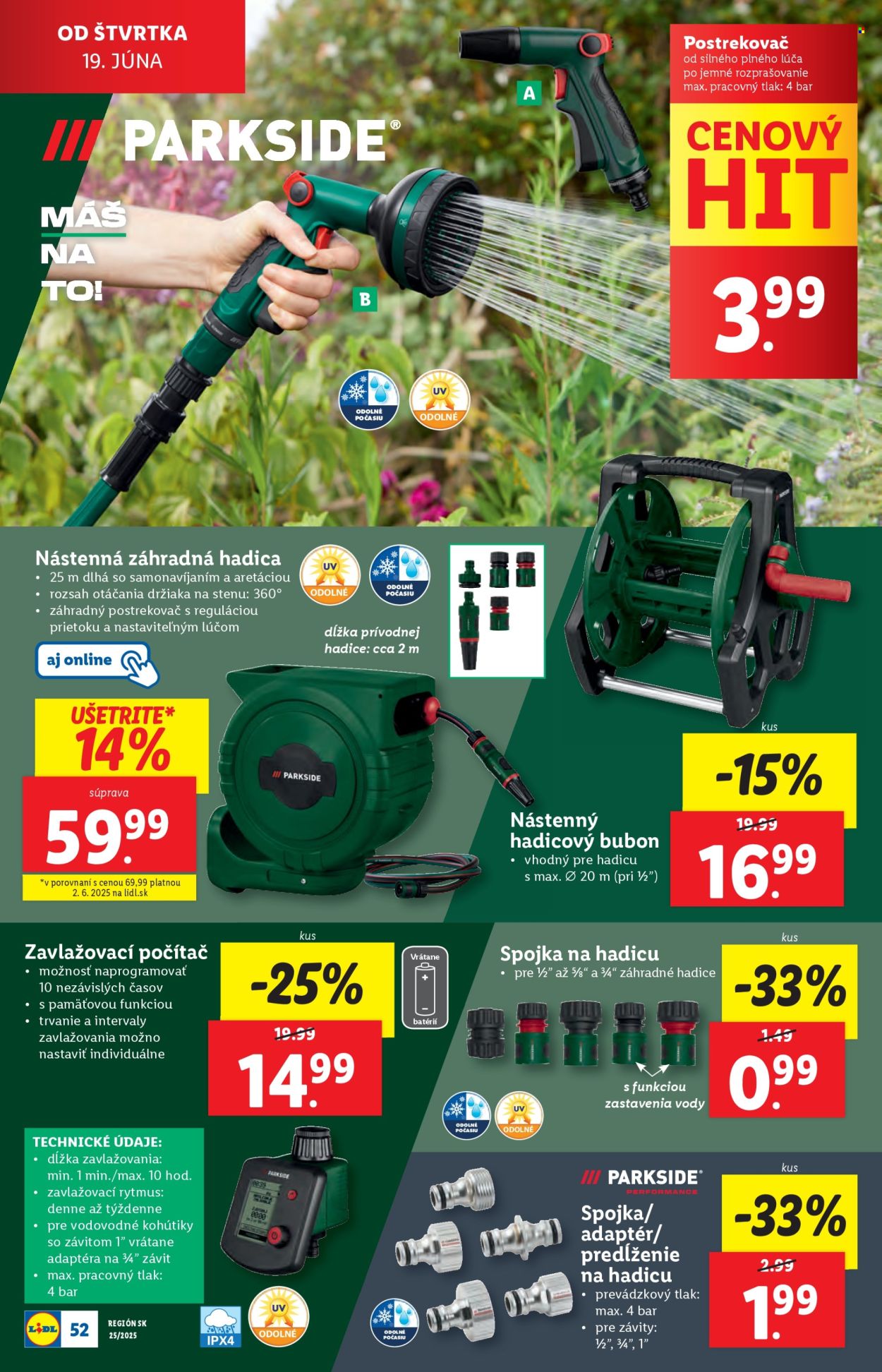 Leták Lidl - 16.6.2025 - 22.6.2025. Strana 70