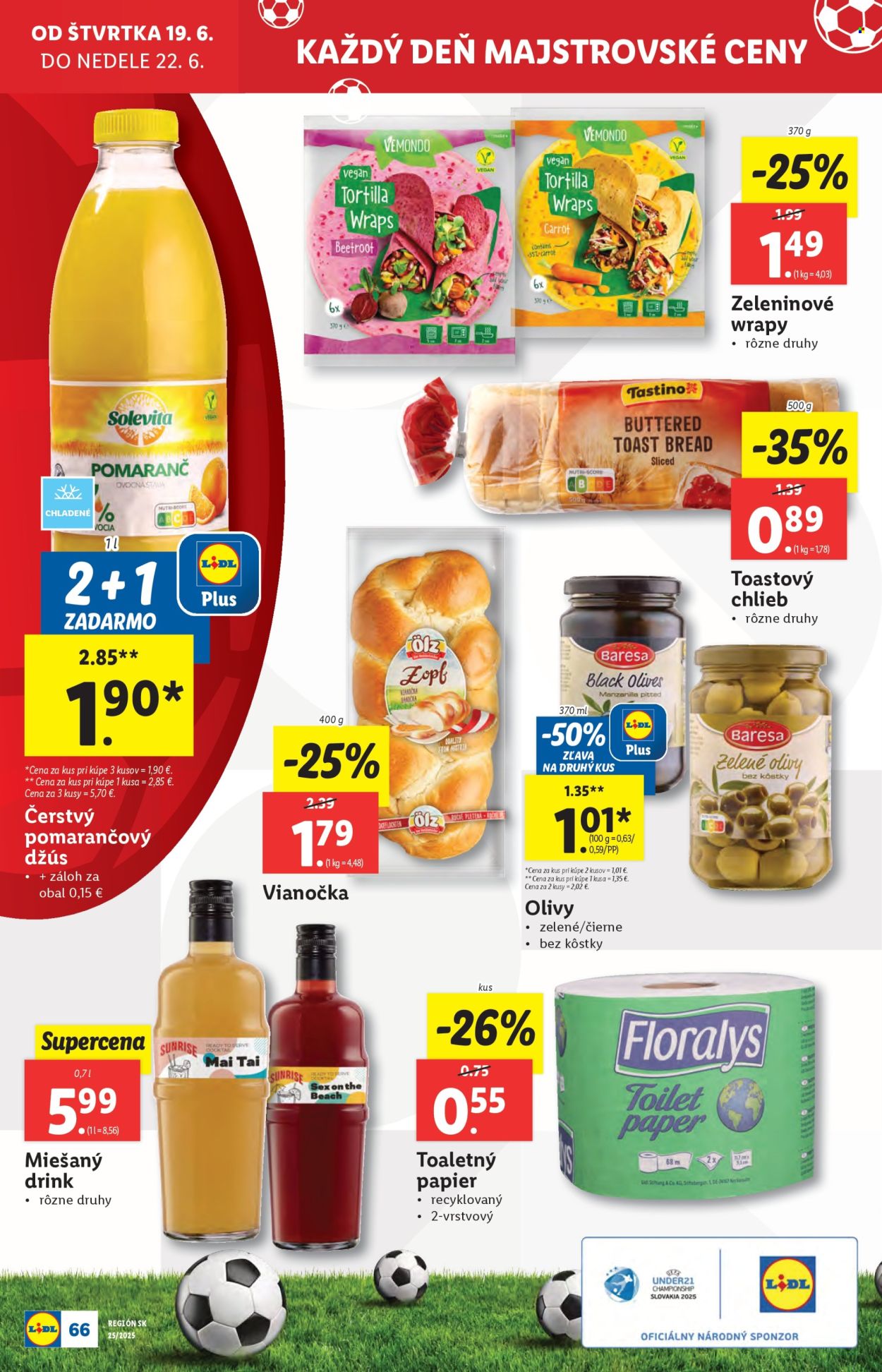 Leták Lidl - 16.6.2025 - 22.6.2025. Strana 88