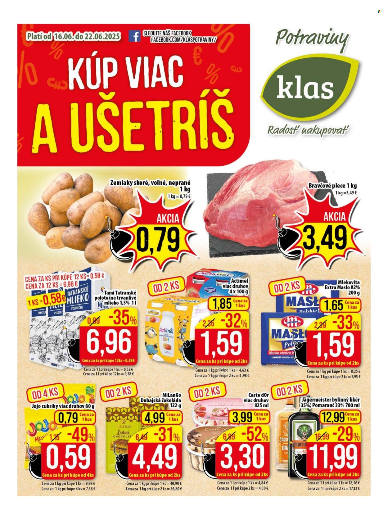 Leták Klas - 16.6.2025 - 22.6.2025. Strana 1