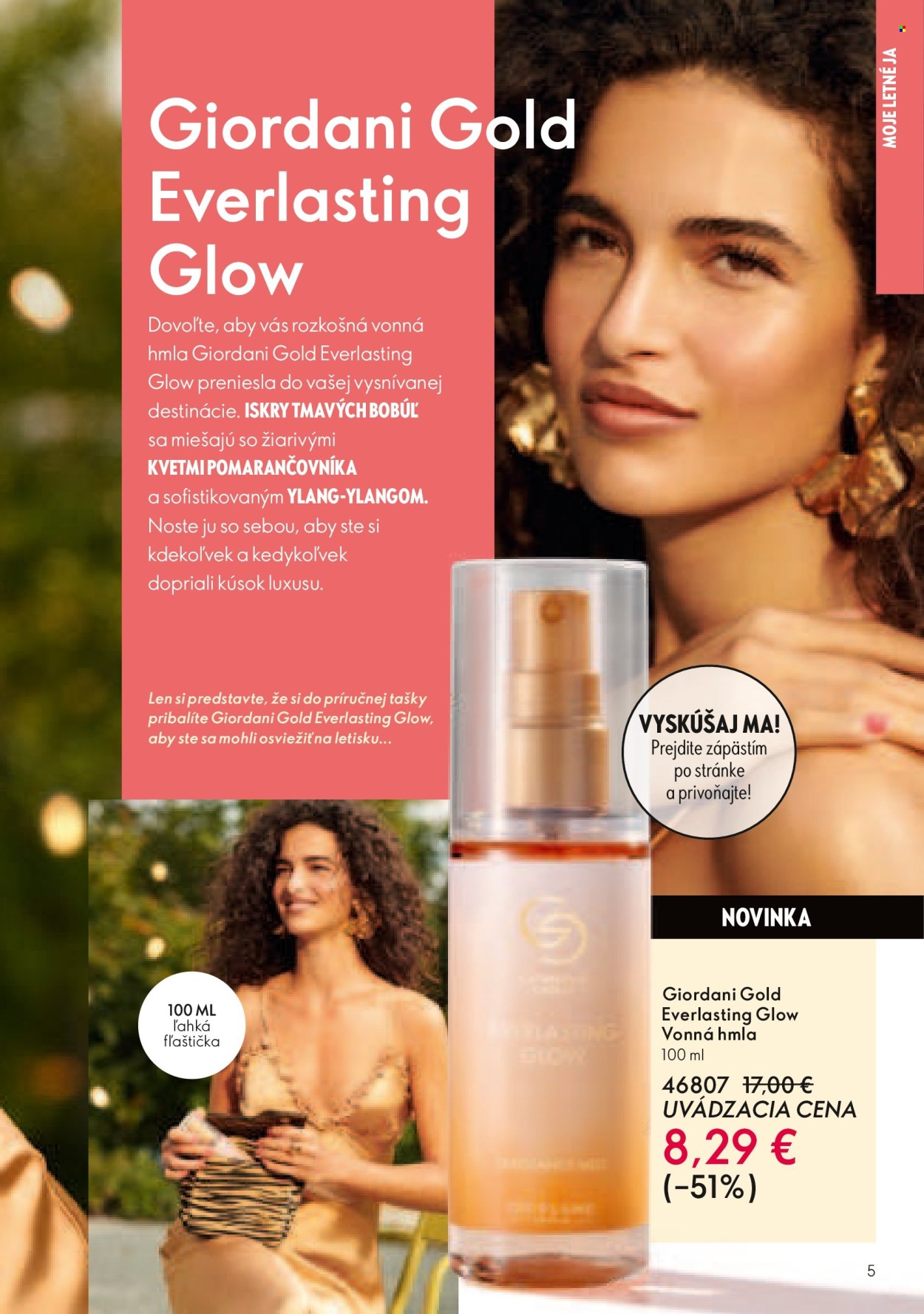 Leták Oriflame - 6.7.2025 - 26.7.2025. Strana 5