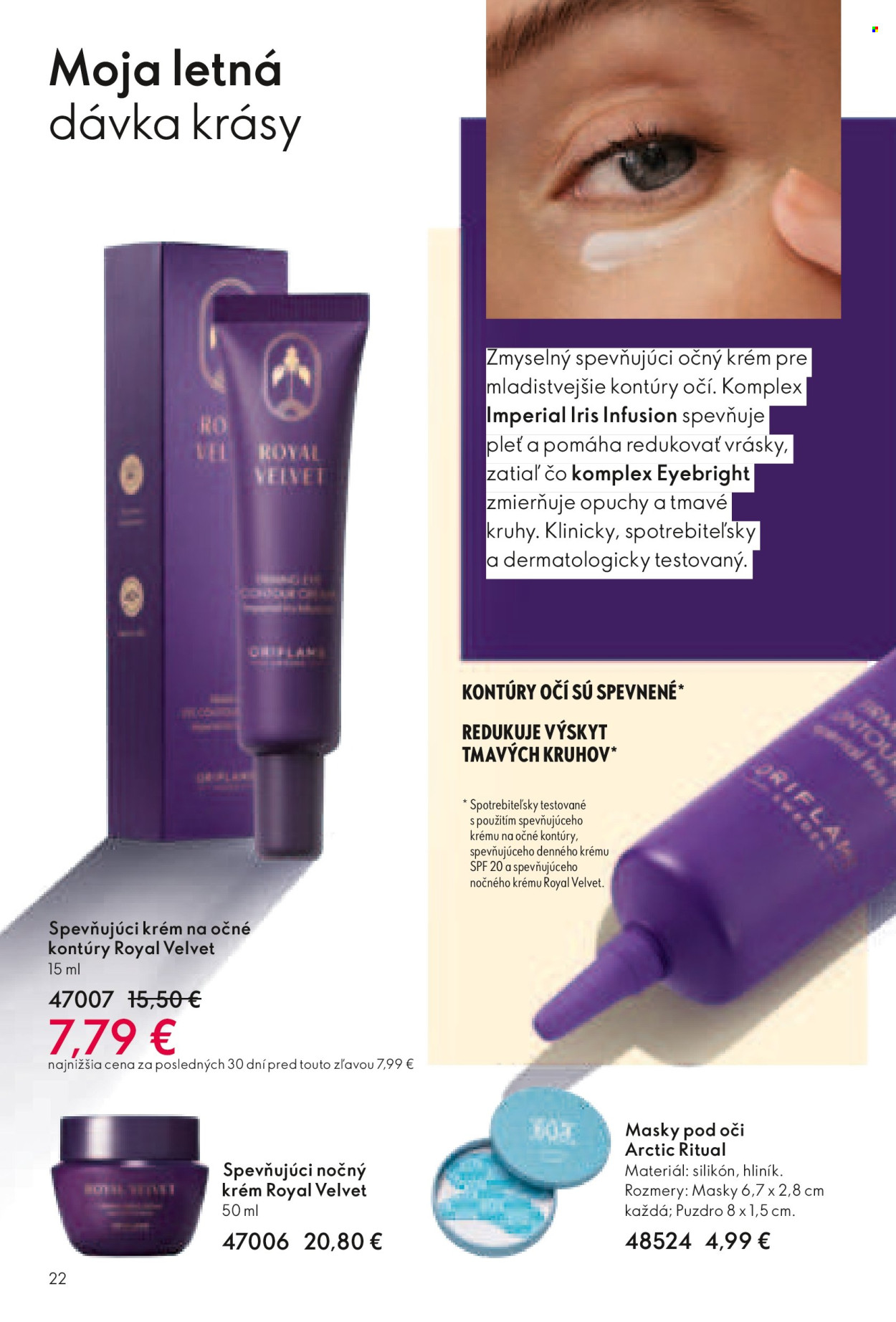 Leták Oriflame - 6.7.2025 - 26.7.2025. Strana 22