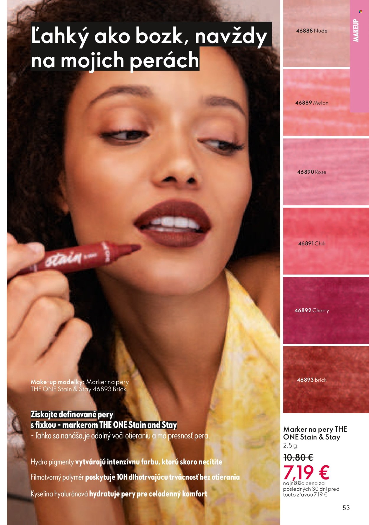 Leták Oriflame - 6.7.2025 - 26.7.2025. Strana 53