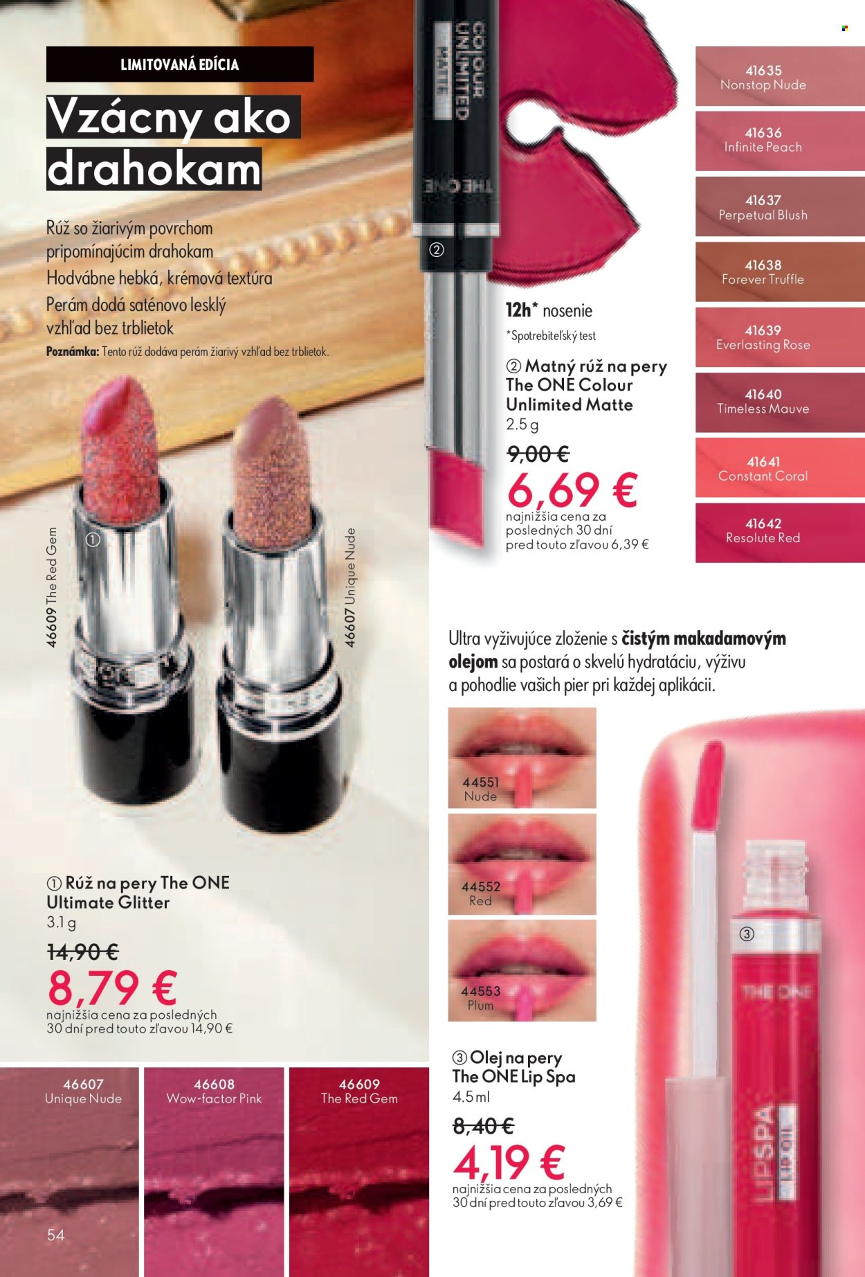 Leták Oriflame - 6.7.2025 - 26.7.2025. Strana 54
