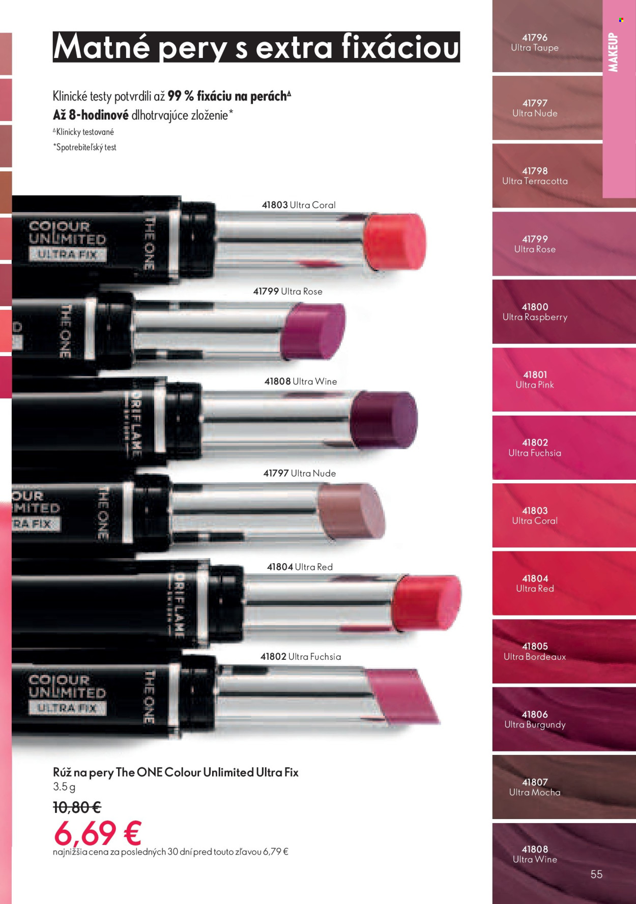 Leták Oriflame - 6.7.2025 - 26.7.2025. Strana 55