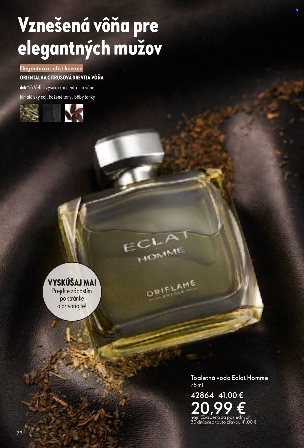 Leták Oriflame - 6.7.2025 - 26.7.2025. Strana 78