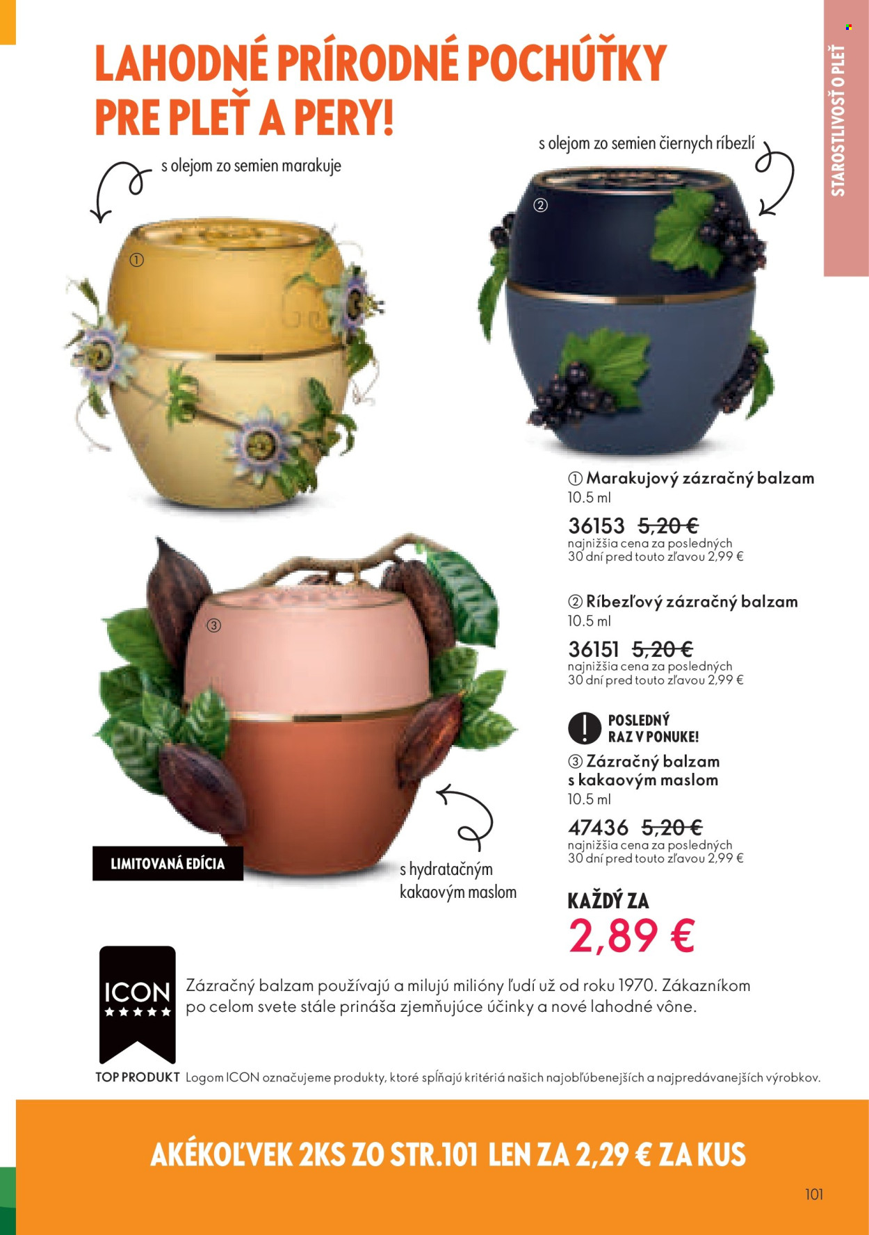 Leták Oriflame - 6.7.2025 - 26.7.2025. Strana 101