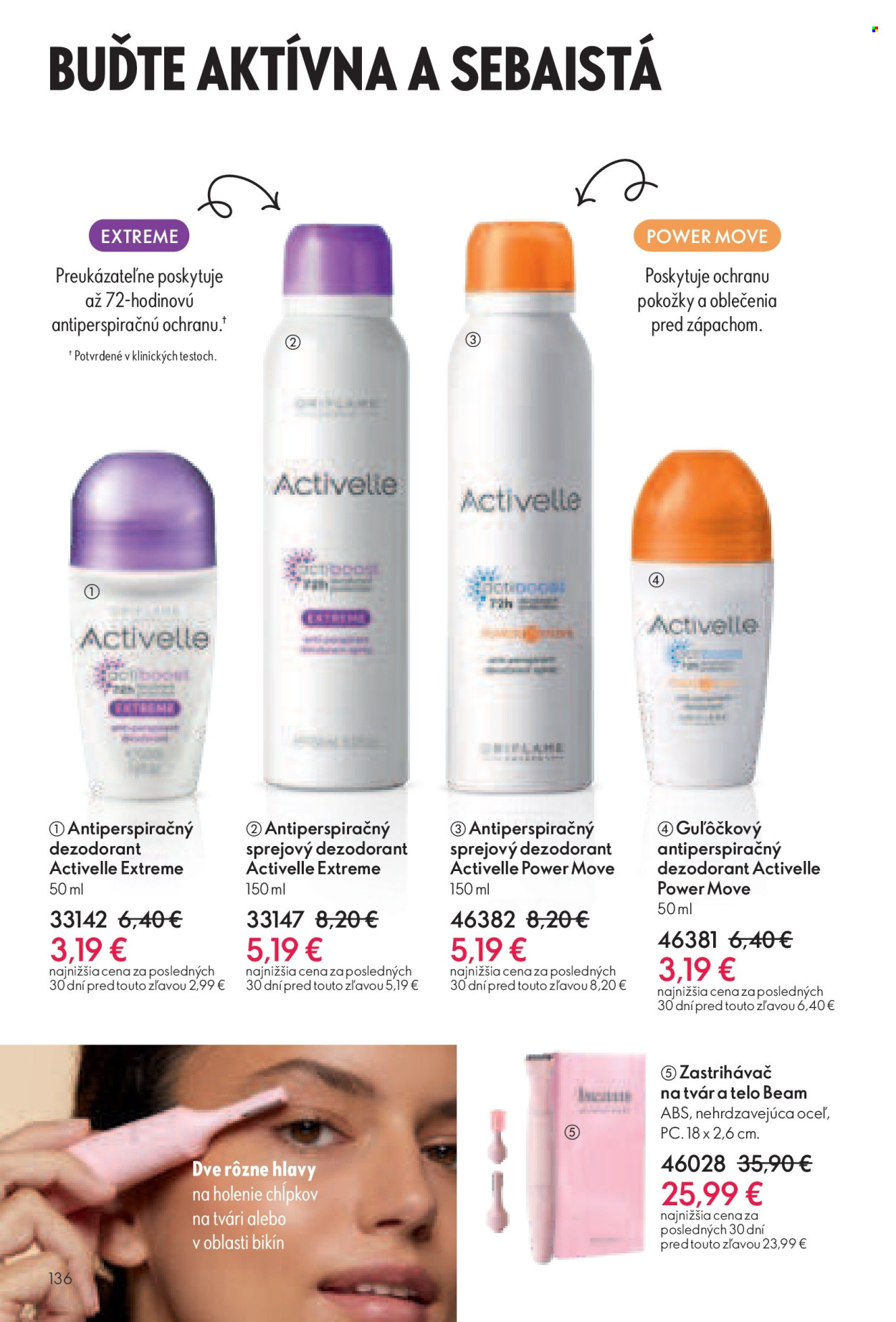 Leták Oriflame - 6.7.2025 - 26.7.2025. Strana 136