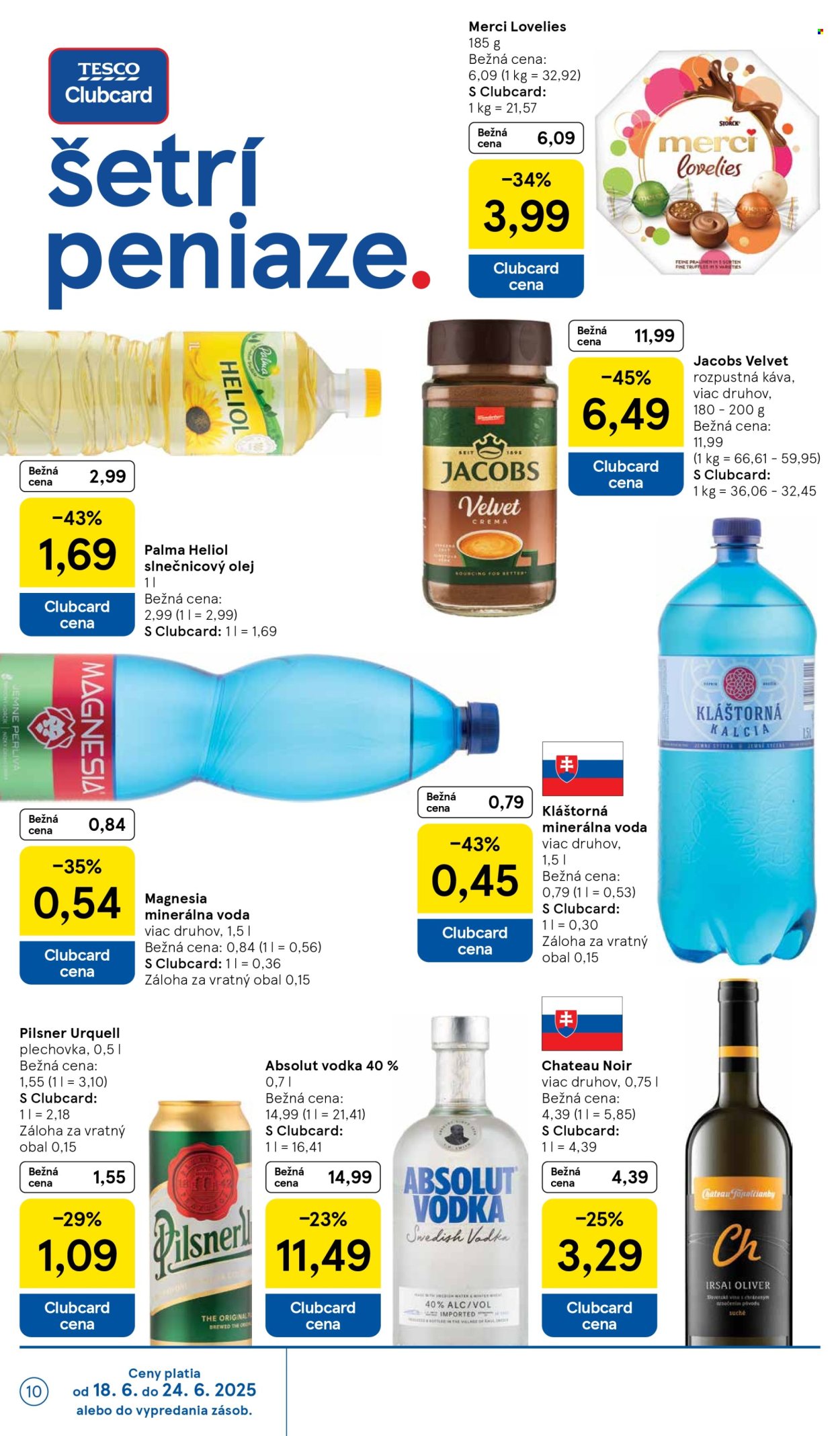Leták TESCO - 18.6.2025 - 24.6.2025. Strana 10