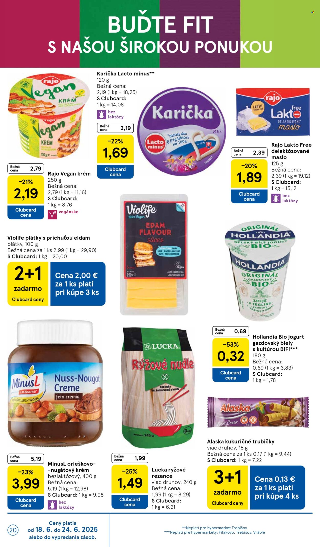 Leták TESCO - 18.6.2025 - 24.6.2025. Strana 20