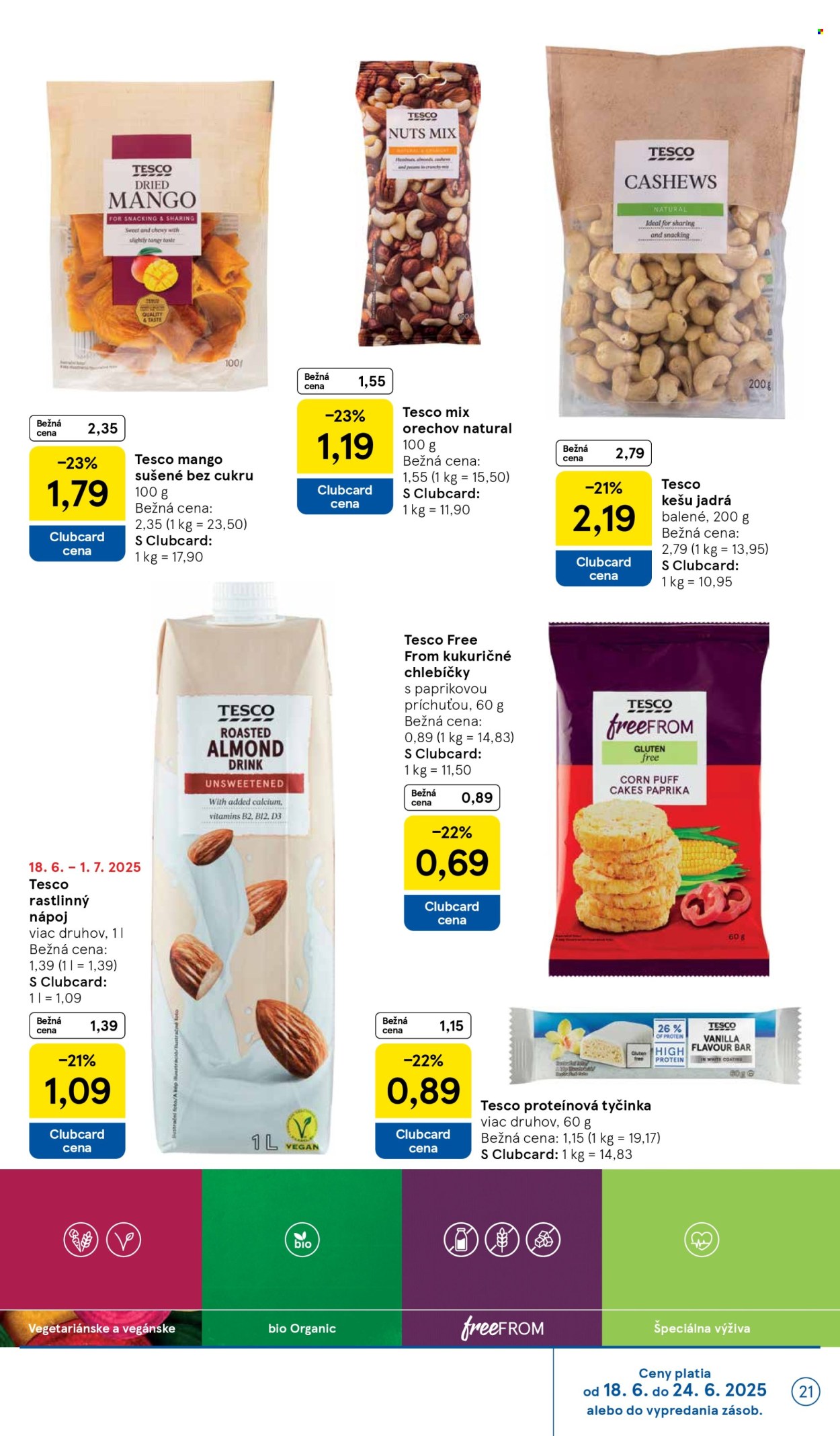 Leták TESCO - 18.6.2025 - 24.6.2025. Strana 21
