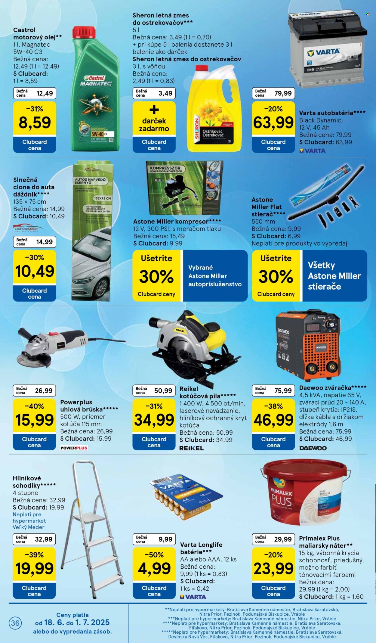Leták TESCO - 18.6.2025 - 24.6.2025. Strana 36