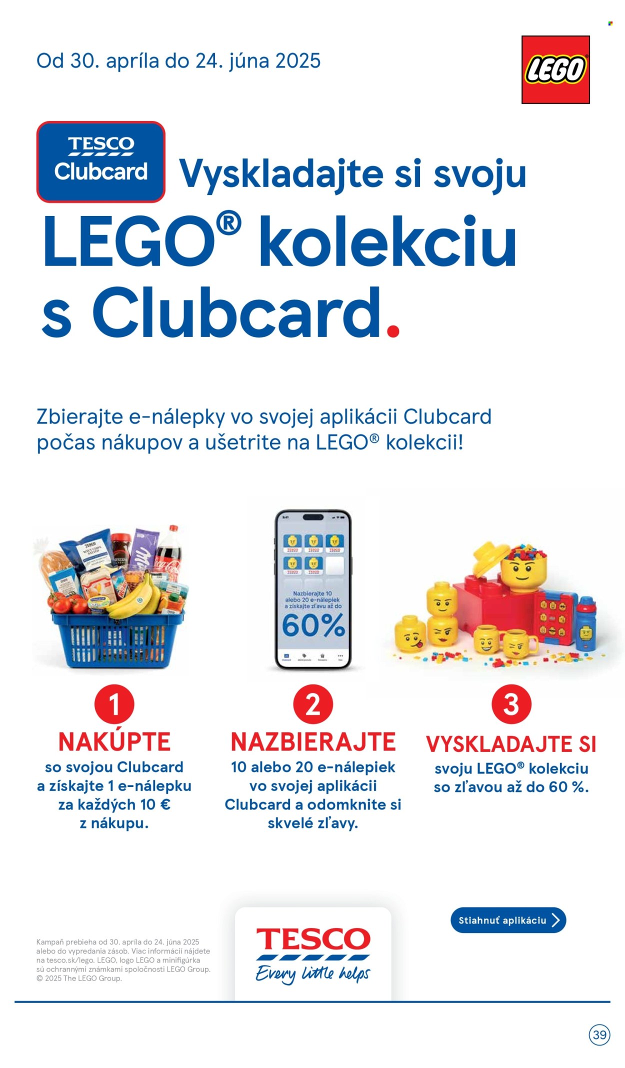 Leták TESCO - 18.6.2025 - 24.6.2025. Strana 39