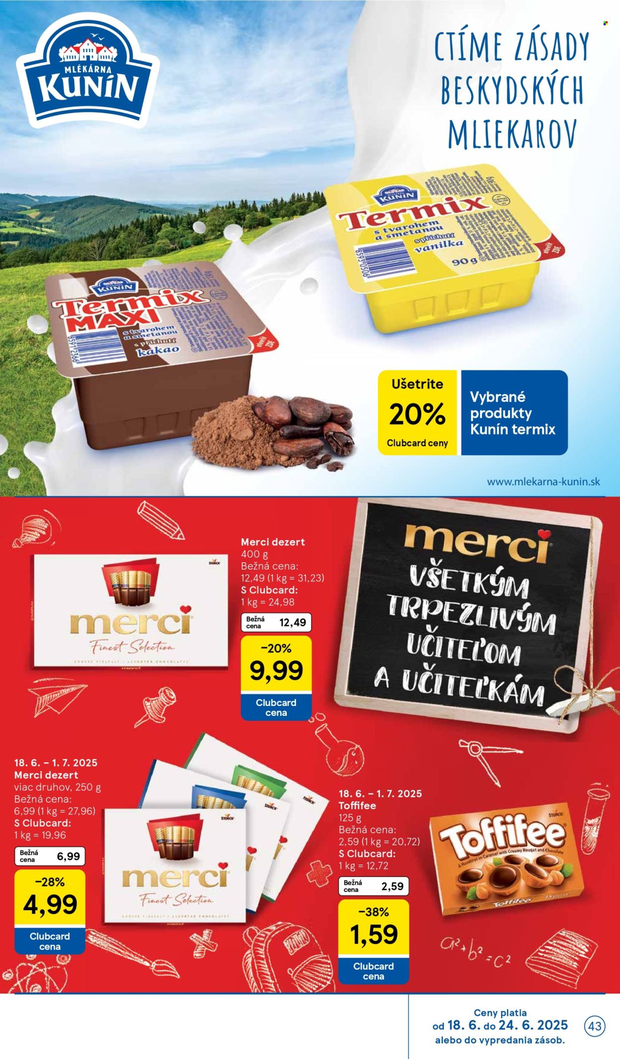 Leták TESCO - 18.6.2025 - 24.6.2025. Strana 43