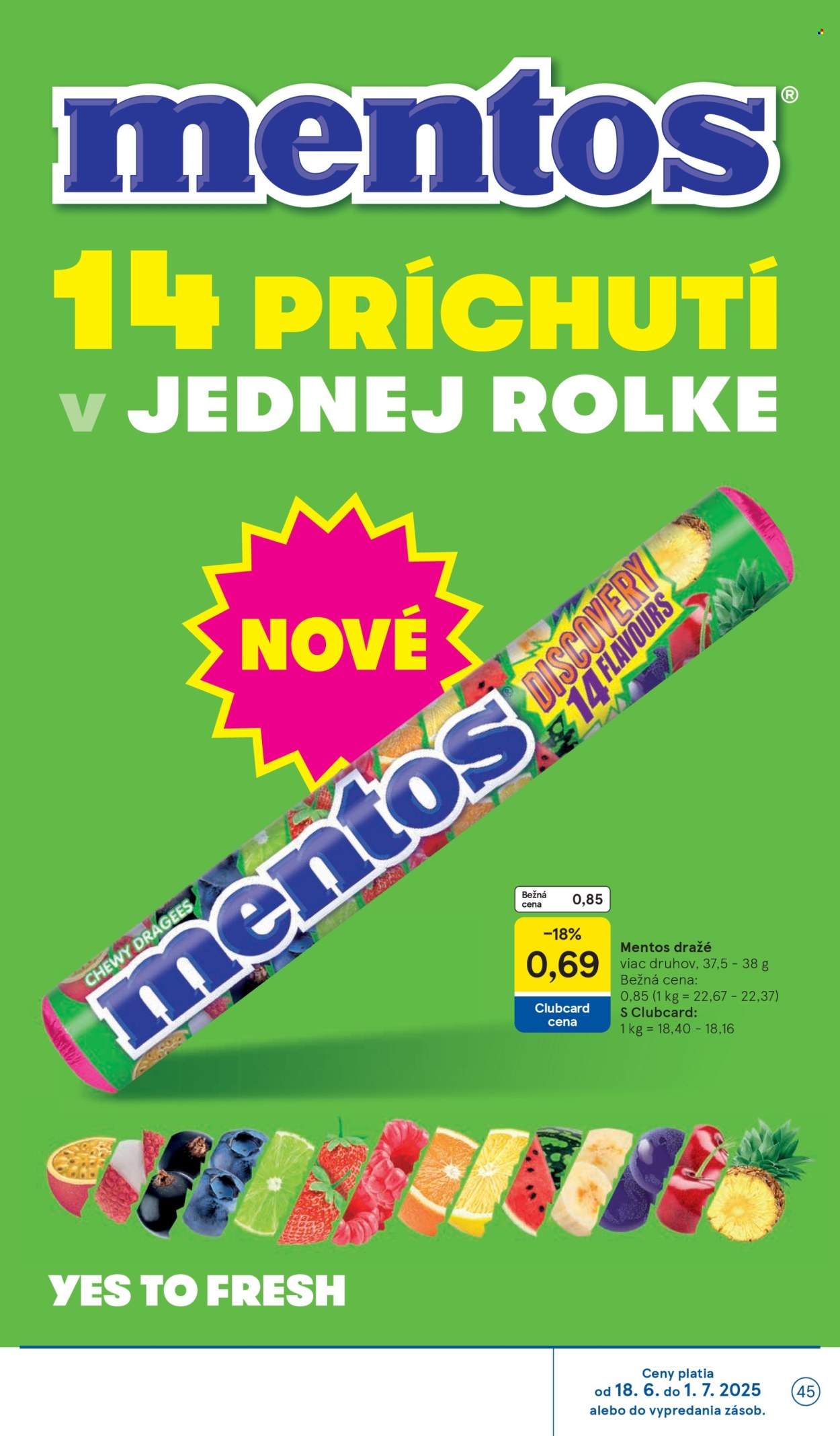 Leták TESCO - 18.6.2025 - 24.6.2025. Strana 45