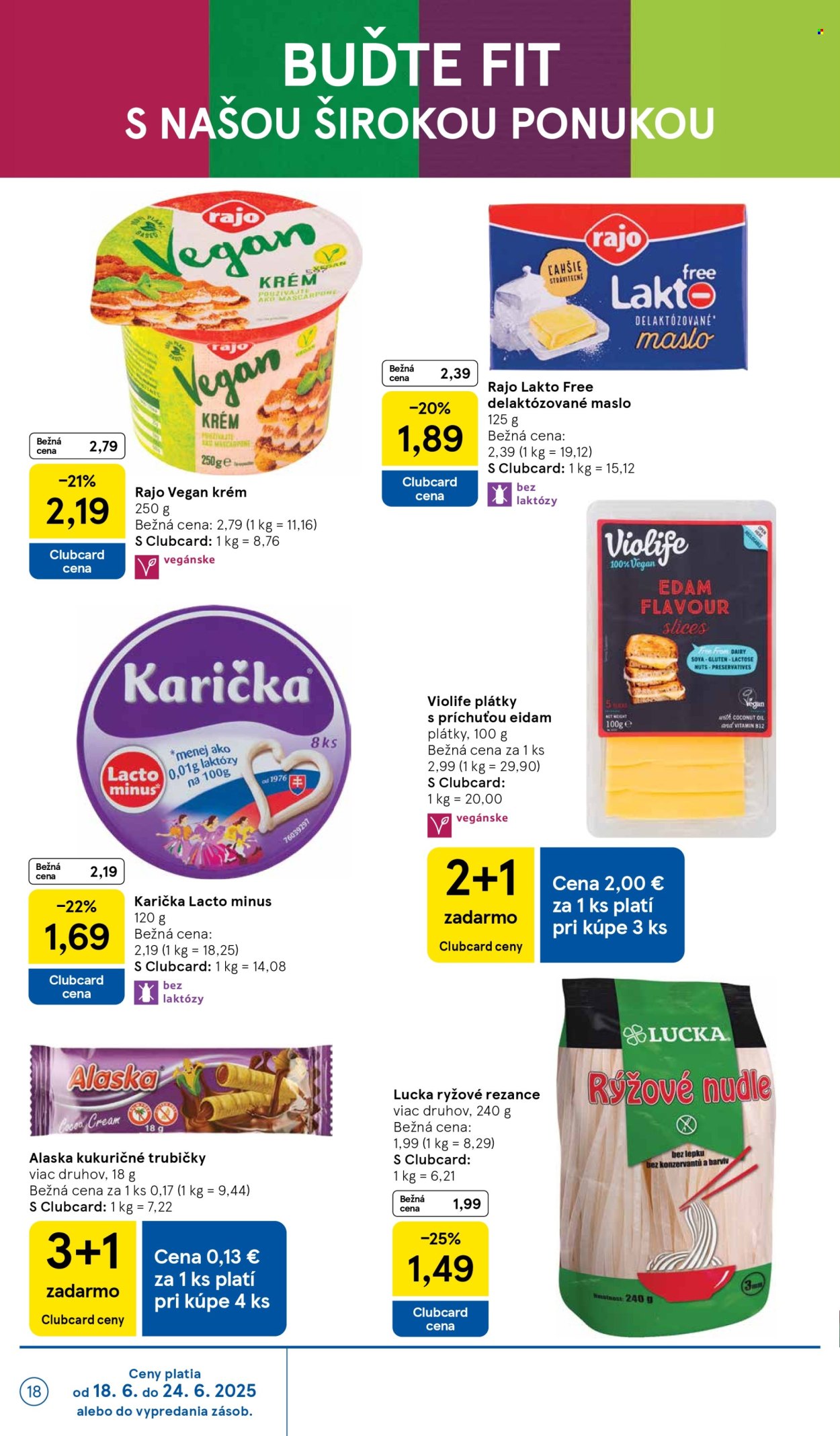 Leták TESCO supermarket - 18.6.2025 - 24.6.2025. Strana 18