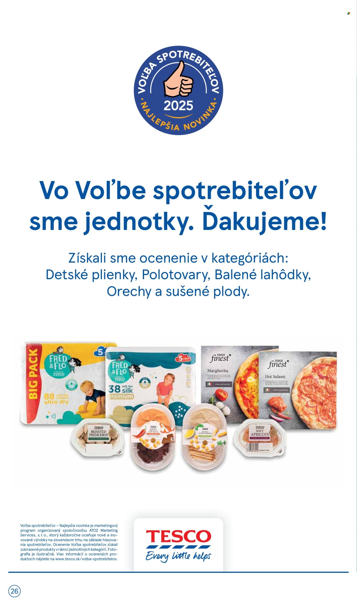 Leták TESCO supermarket - 18.6.2025 - 24.6.2025. Strana 26