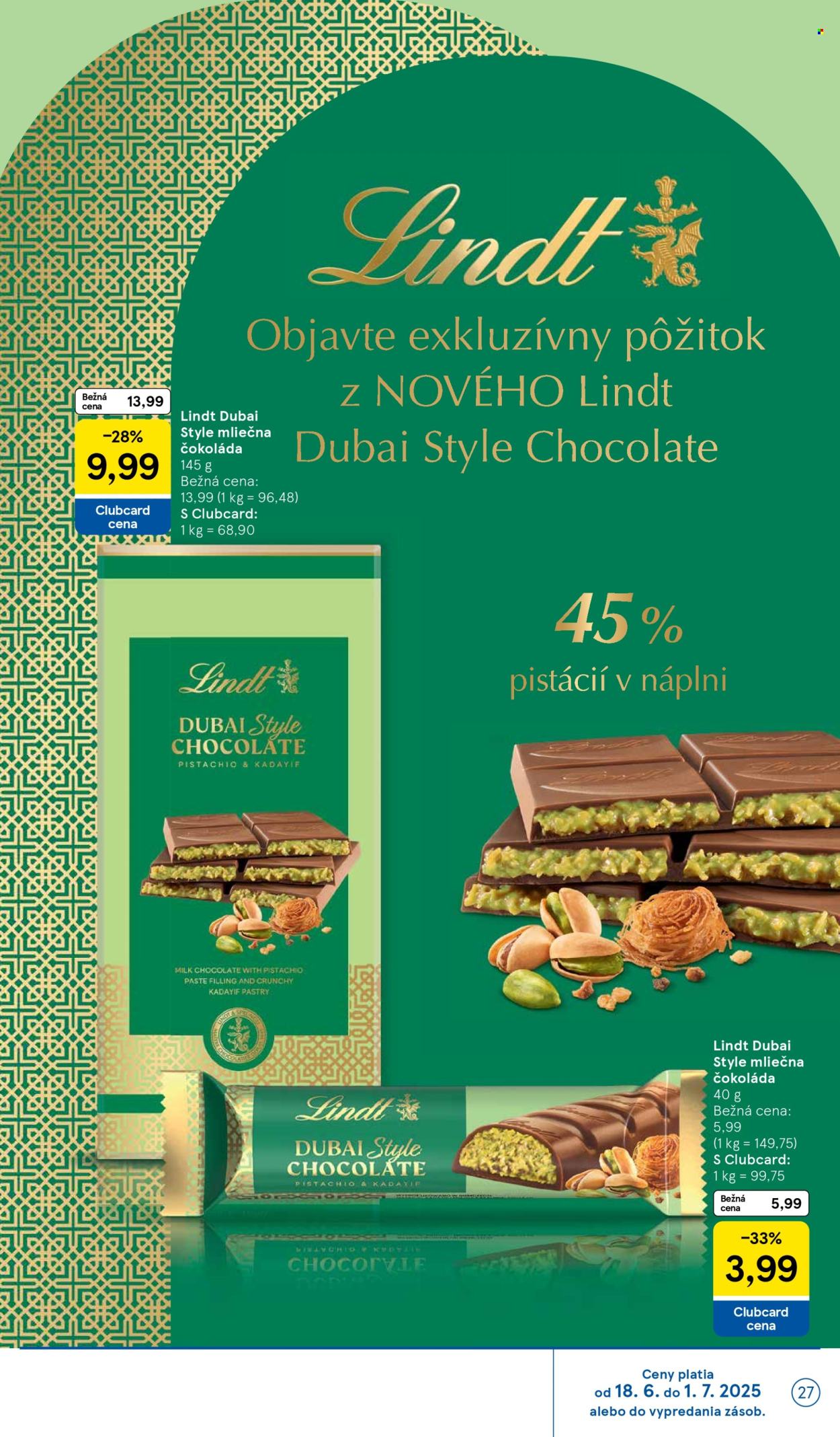 Leták TESCO supermarket - 18.6.2025 - 24.6.2025. Strana 27