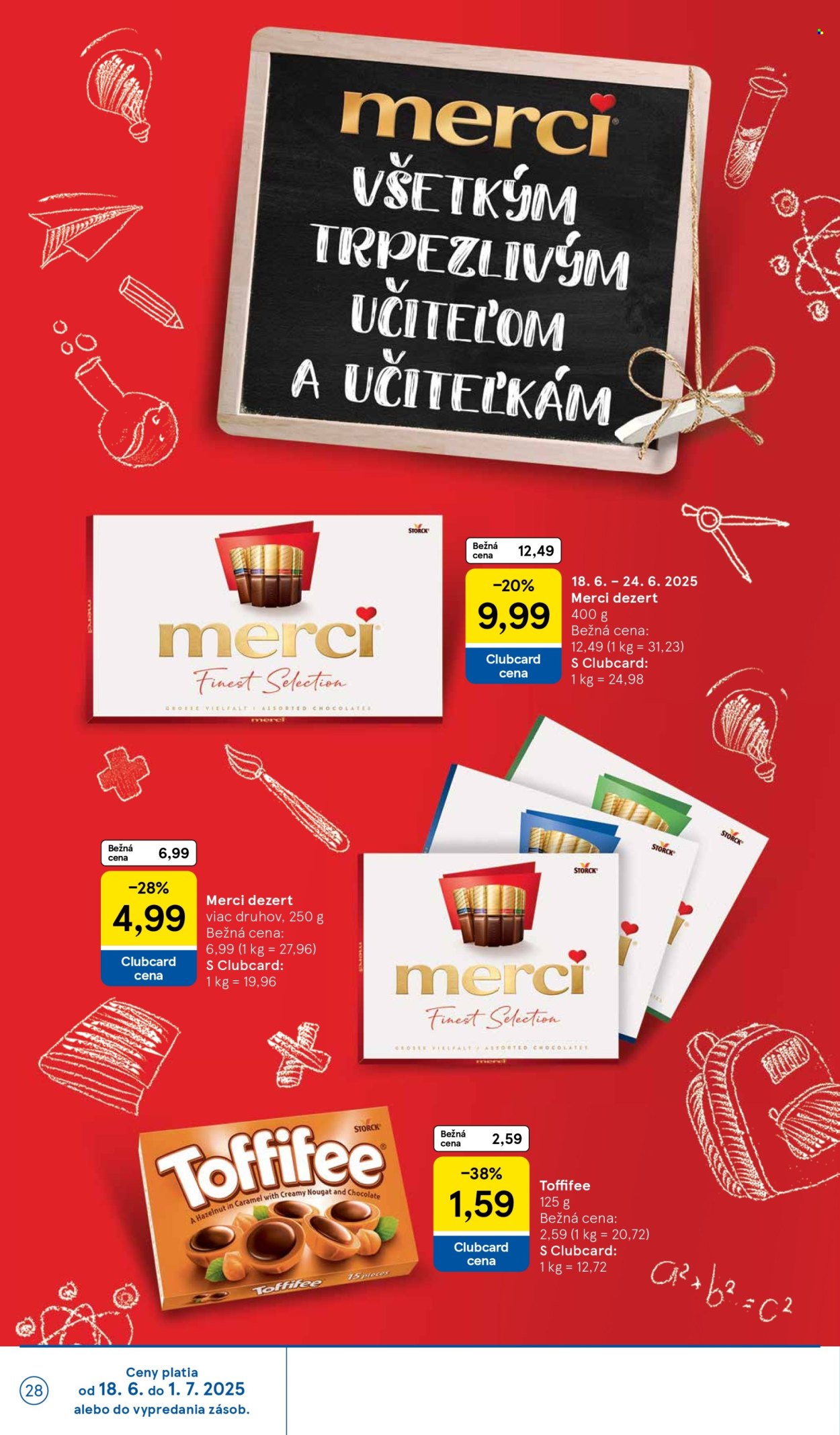 Leták TESCO supermarket - 18.6.2025 - 24.6.2025. Strana 28