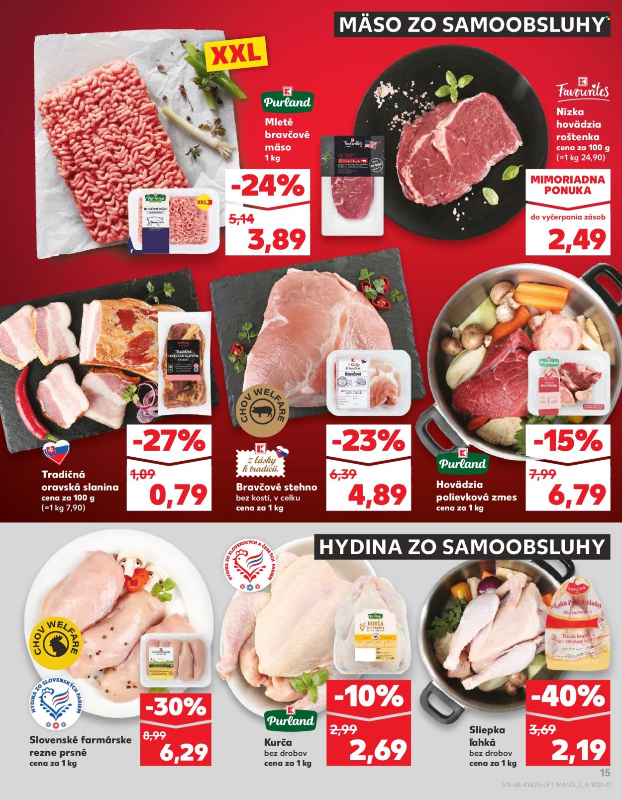 Leták Kaufland - 19.6.2025 - 25.6.2025. Strana 15