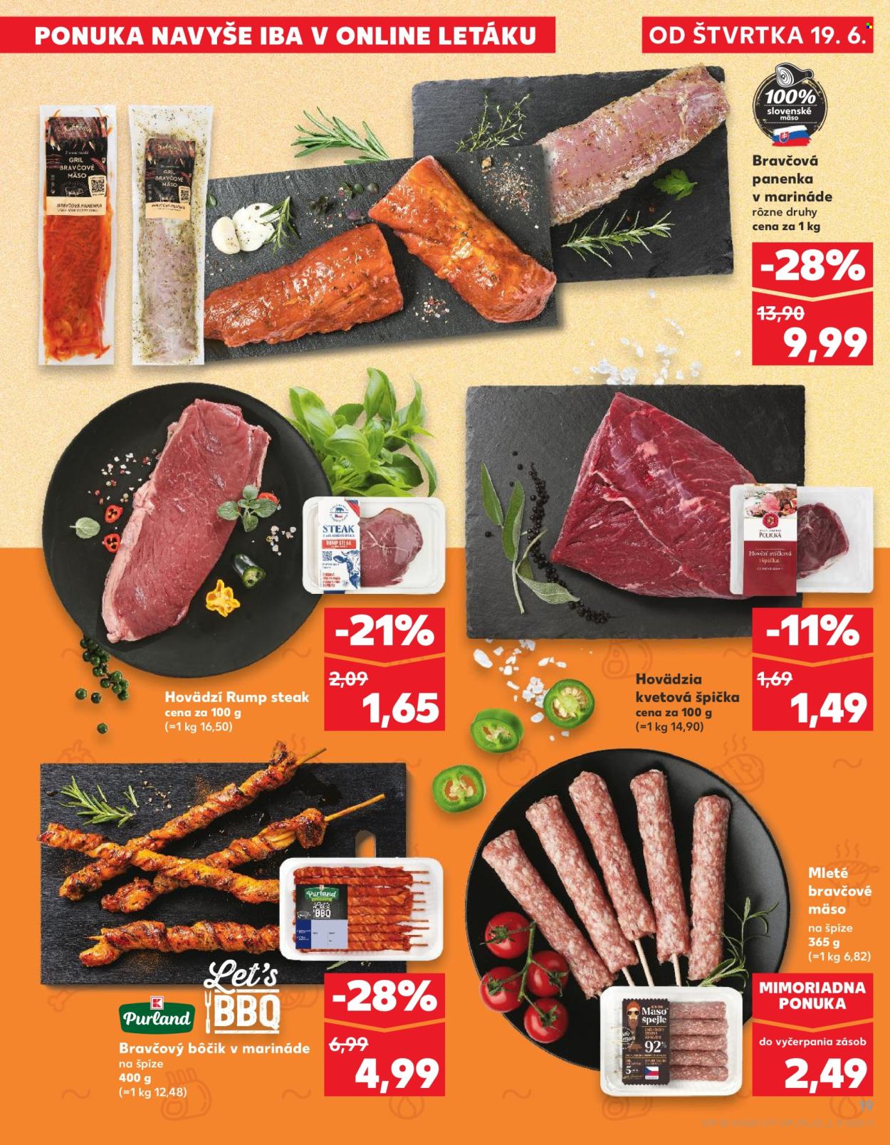 Leták Kaufland - 19.6.2025 - 25.6.2025. Strana 19