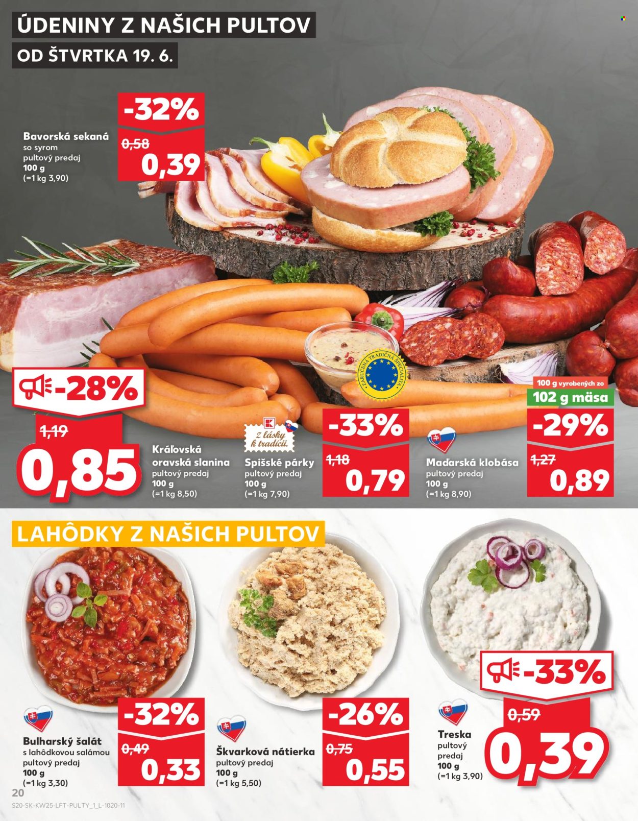 Leták Kaufland - 19.6.2025 - 25.6.2025. Strana 20