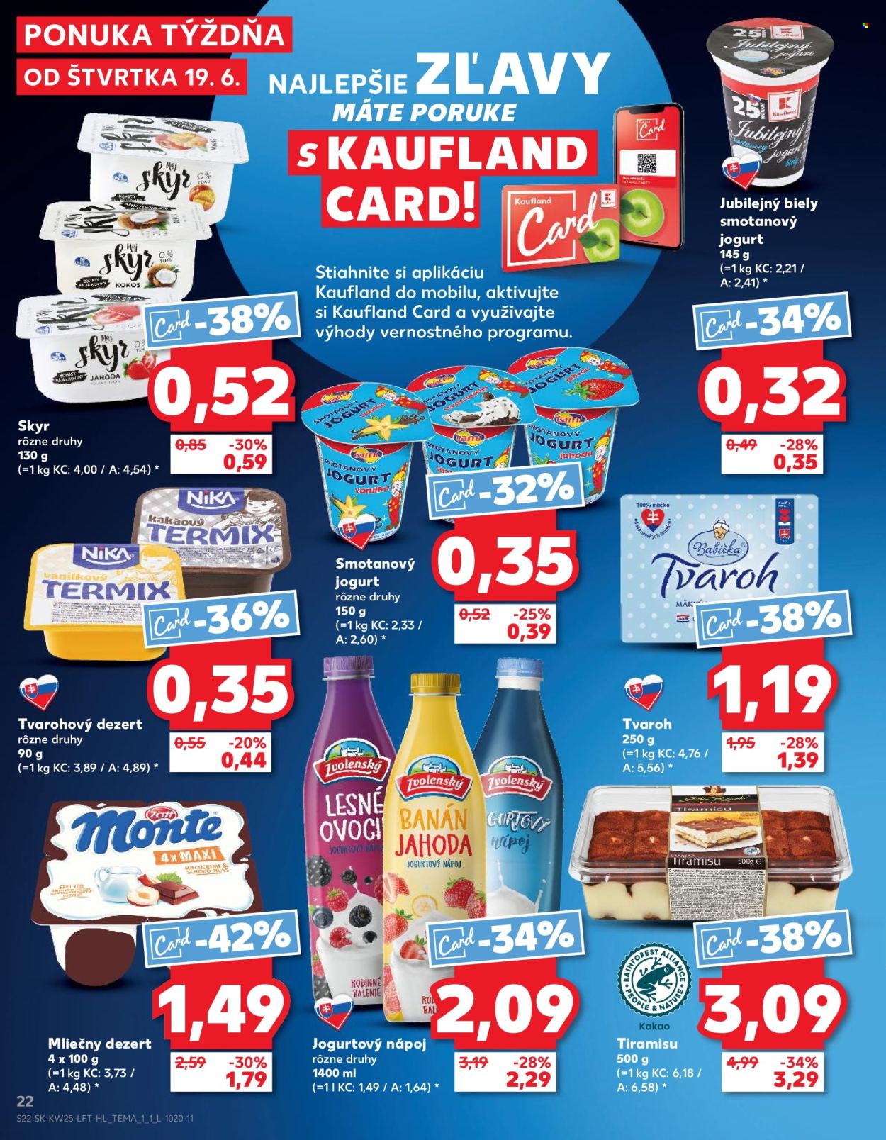Leták Kaufland - 19.6.2025 - 25.6.2025. Strana 22