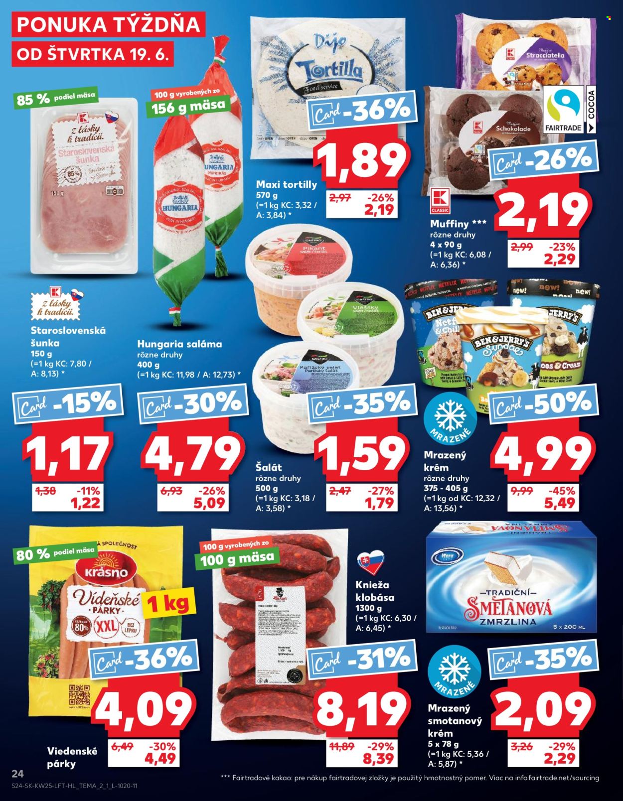Leták Kaufland - 19.6.2025 - 25.6.2025. Strana 24