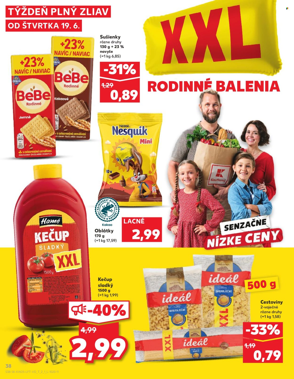 Leták Kaufland - 19.6.2025 - 25.6.2025. Strana 38