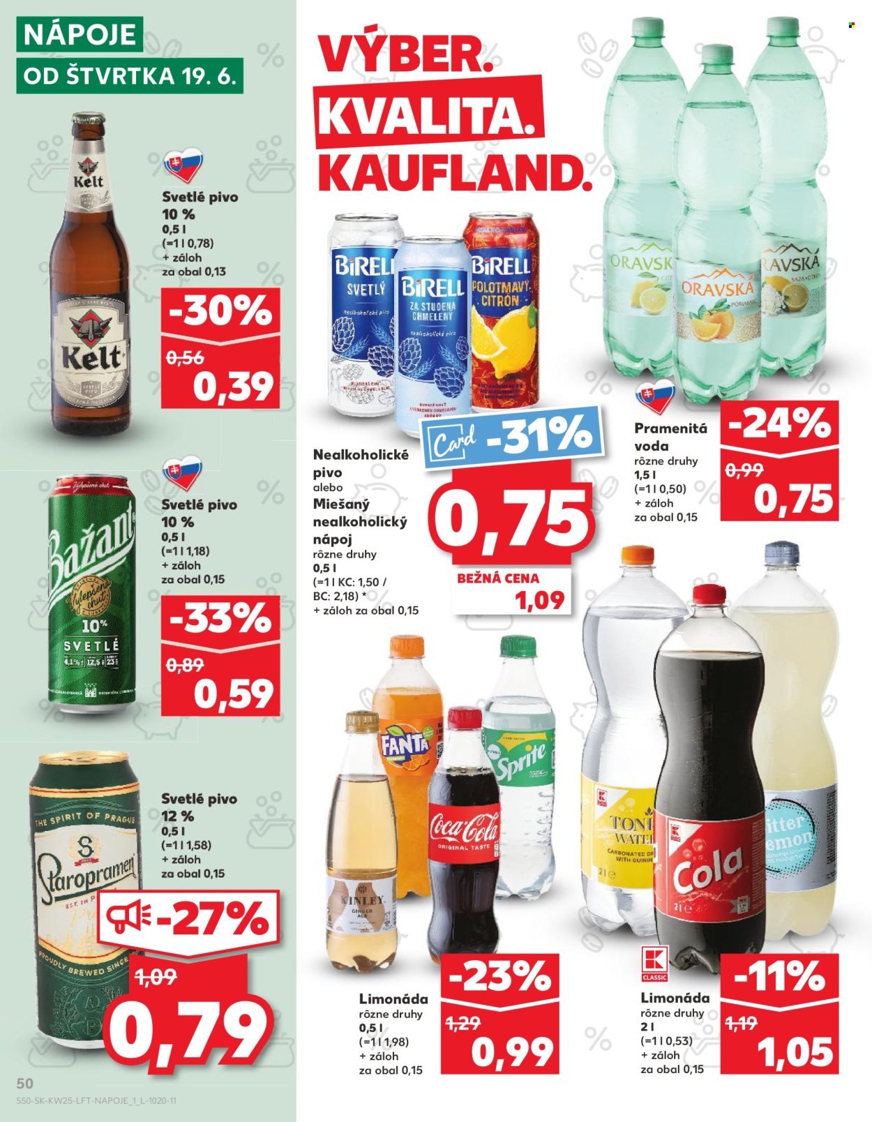 Leták Kaufland - 19.6.2025 - 25.6.2025. Strana 50