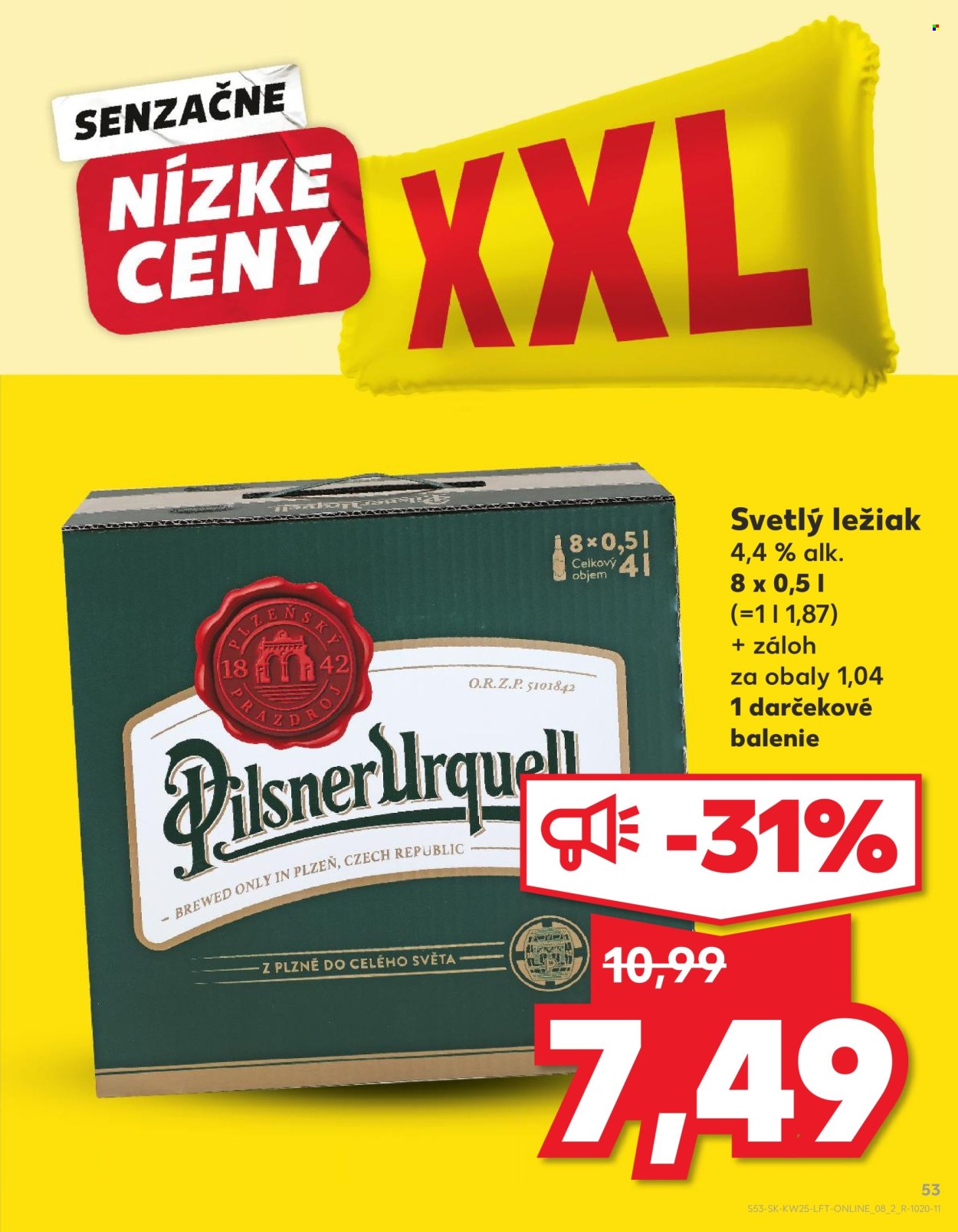 Leták Kaufland - 19.6.2025 - 25.6.2025. Strana 53