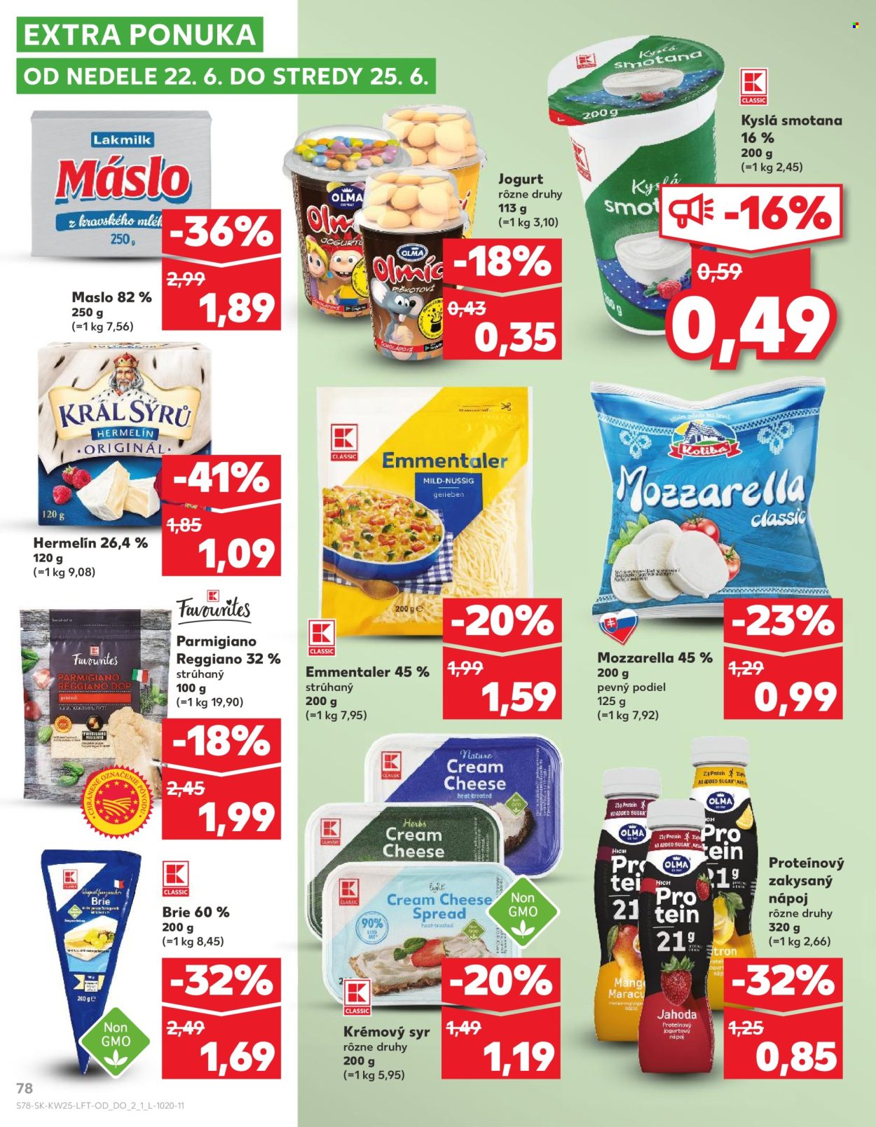 Leták Kaufland - 19.6.2025 - 25.6.2025. Strana 78