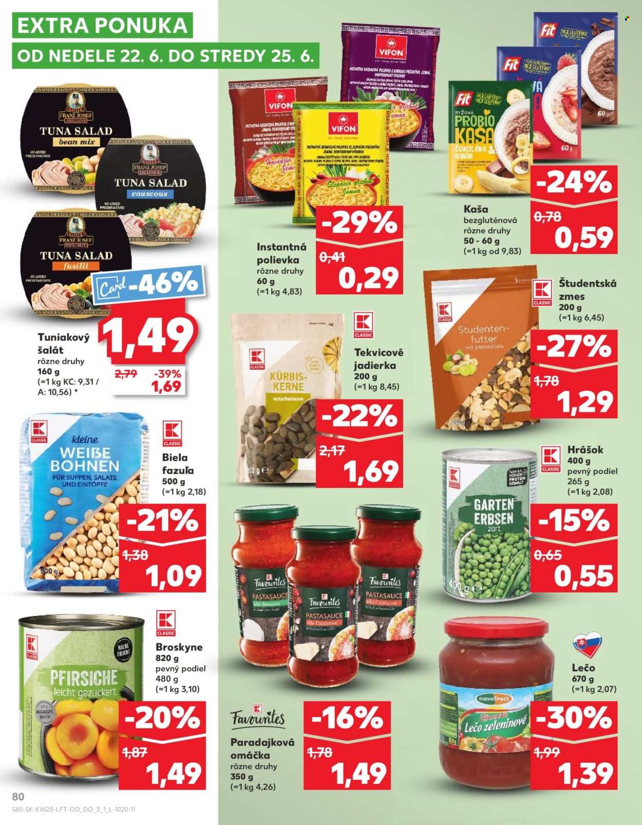 Leták Kaufland - 19.6.2025 - 25.6.2025. Strana 80