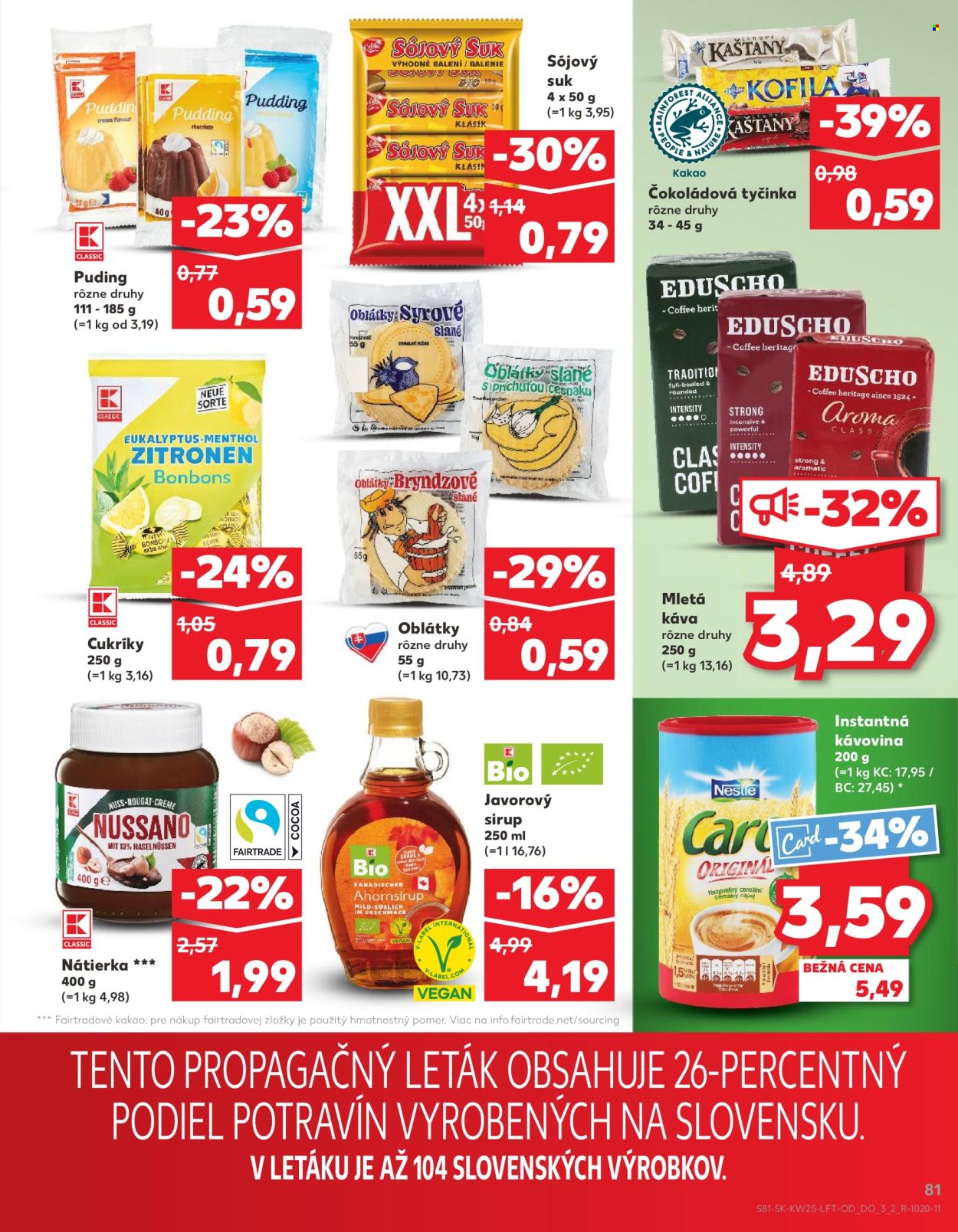 Leták Kaufland - 19.6.2025 - 25.6.2025. Strana 81