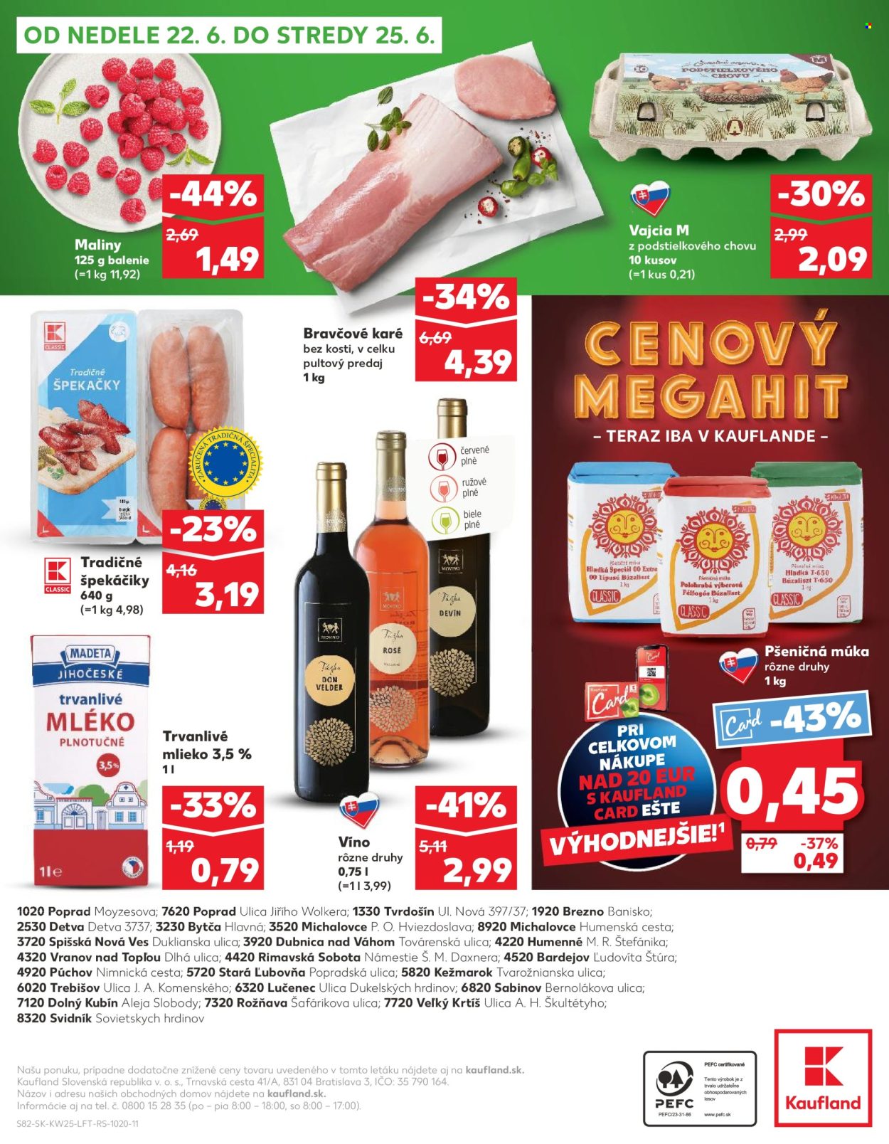 Leták Kaufland - 19.6.2025 - 25.6.2025. Strana 82