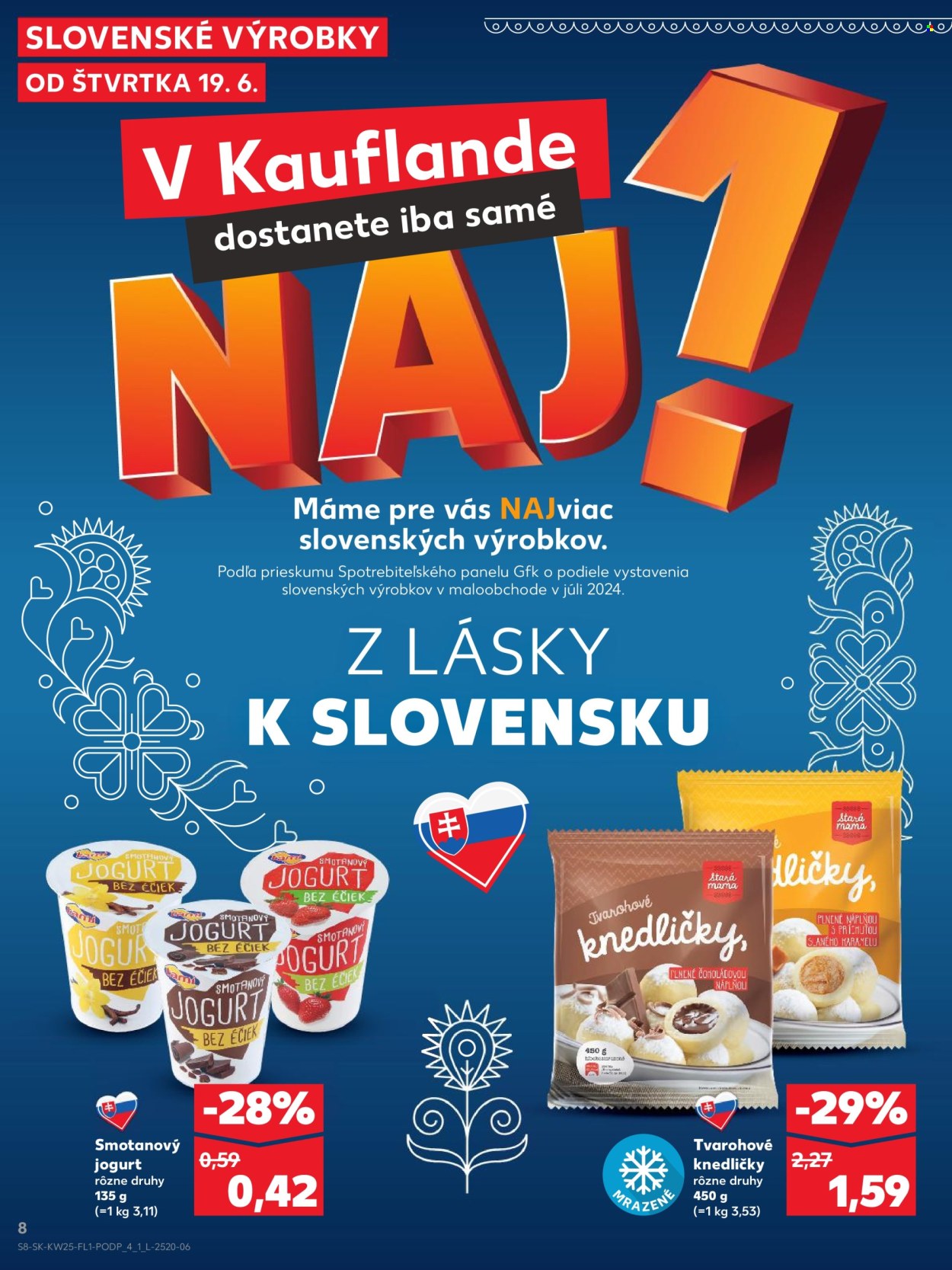 Leták Kaufland - 19.6.2025 - 25.6.2025. Strana 8