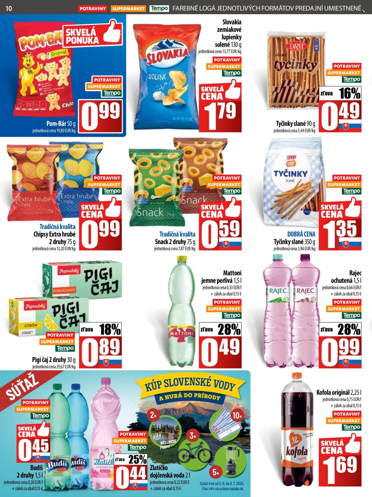 Leták COOP Jednota - 19.6.2025 - 25.6.2025. Strana 10