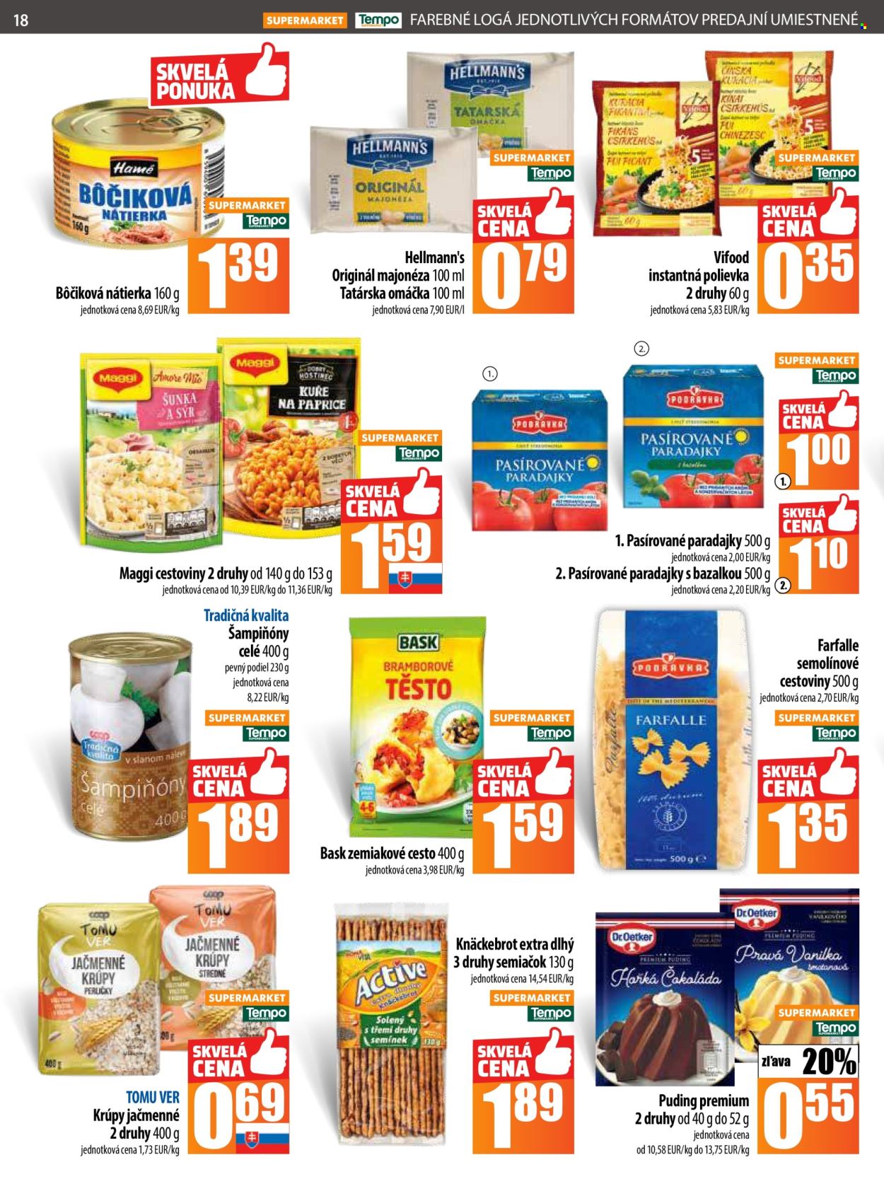 Leták COOP Jednota - 19.6.2025 - 25.6.2025. Strana 18