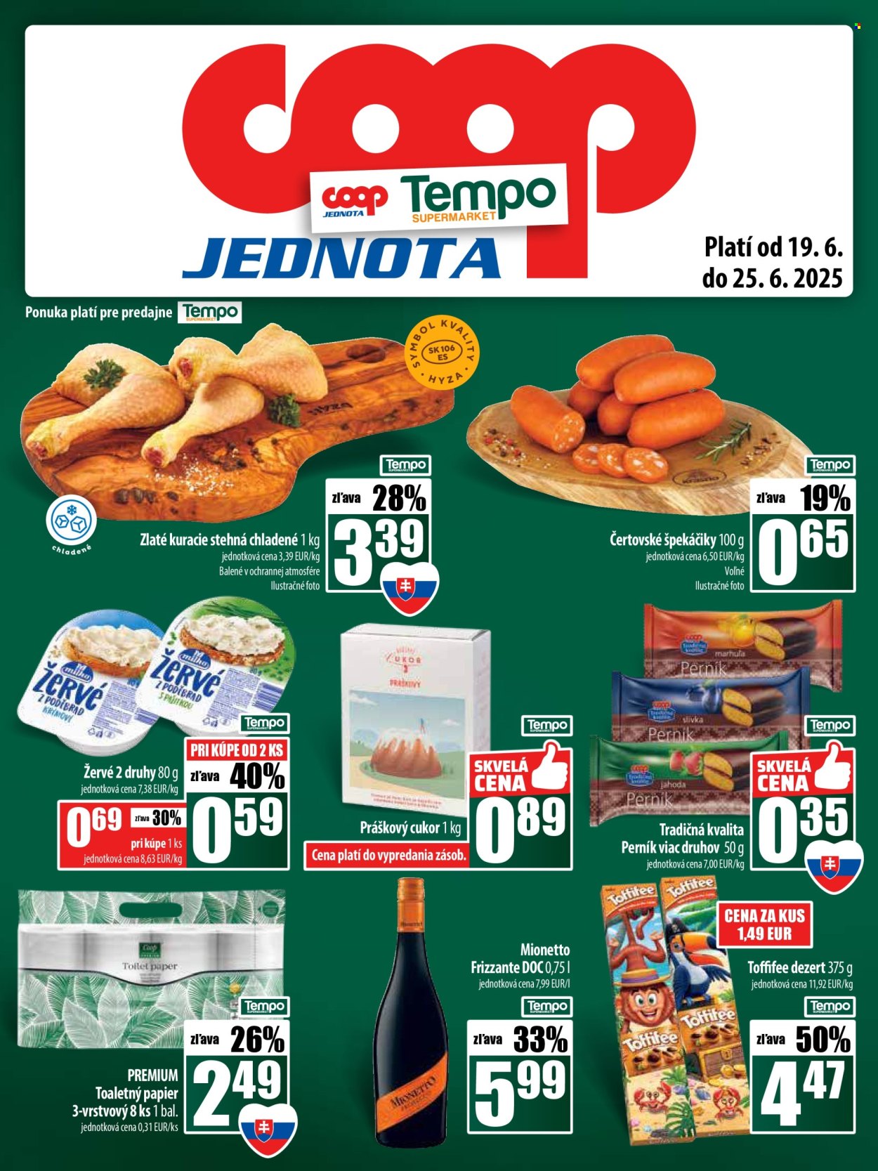 Leták COOP Jednota - 19.6.2025 - 25.6.2025. Strana 25