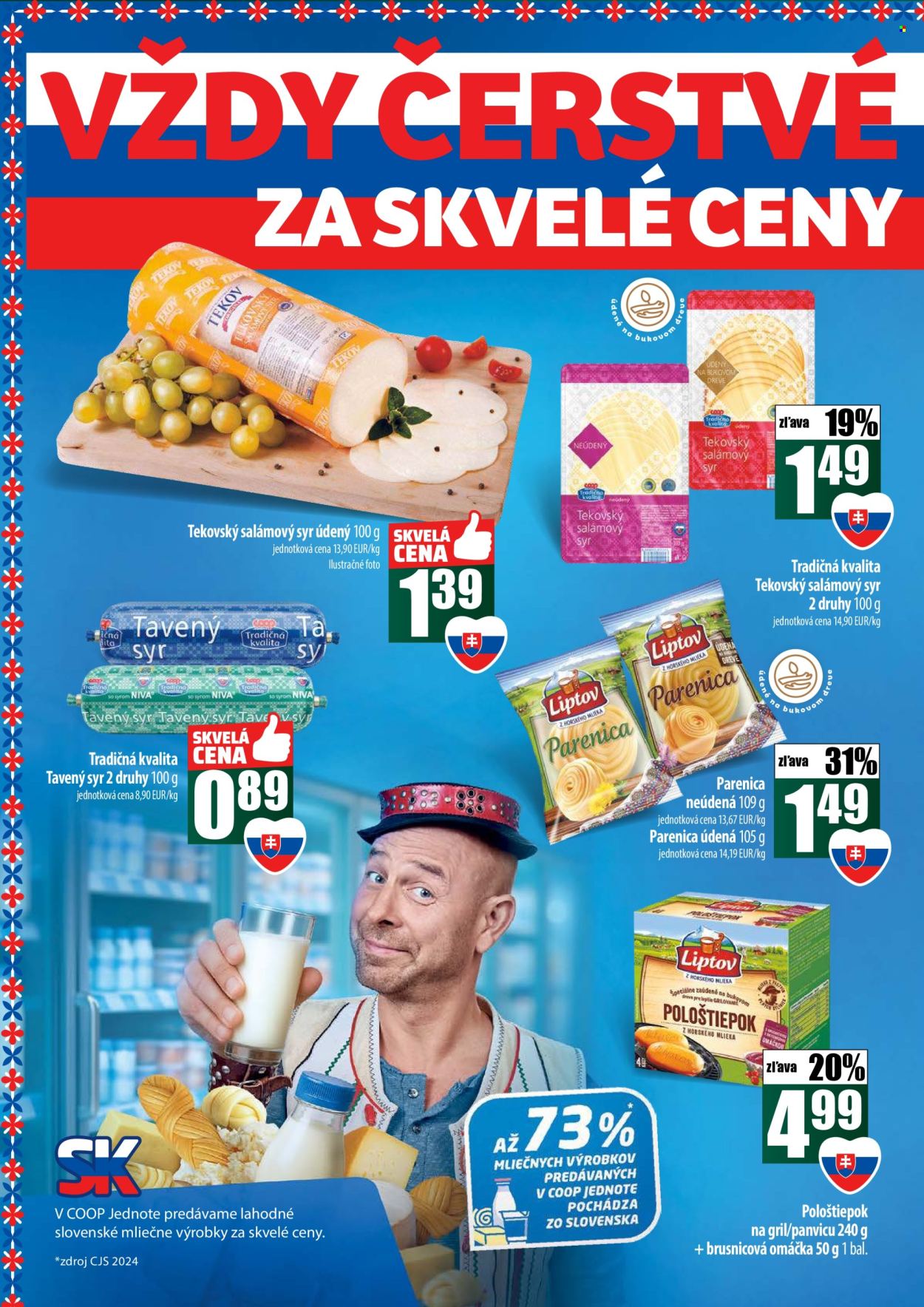 Leták COOP Jednota - 19.6.2025 - 25.6.2025. Strana 2