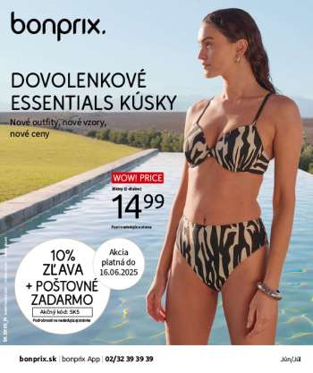 Leták Bonprix - 18.6.2025 - 28.7.2025.