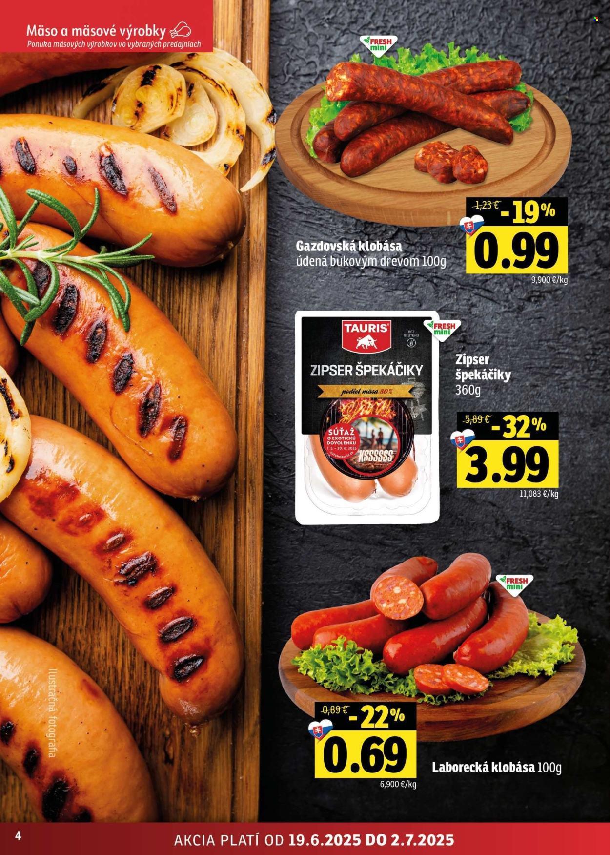Leták FRESH - 19.6.2025 - 2.7.2025. Strana 4