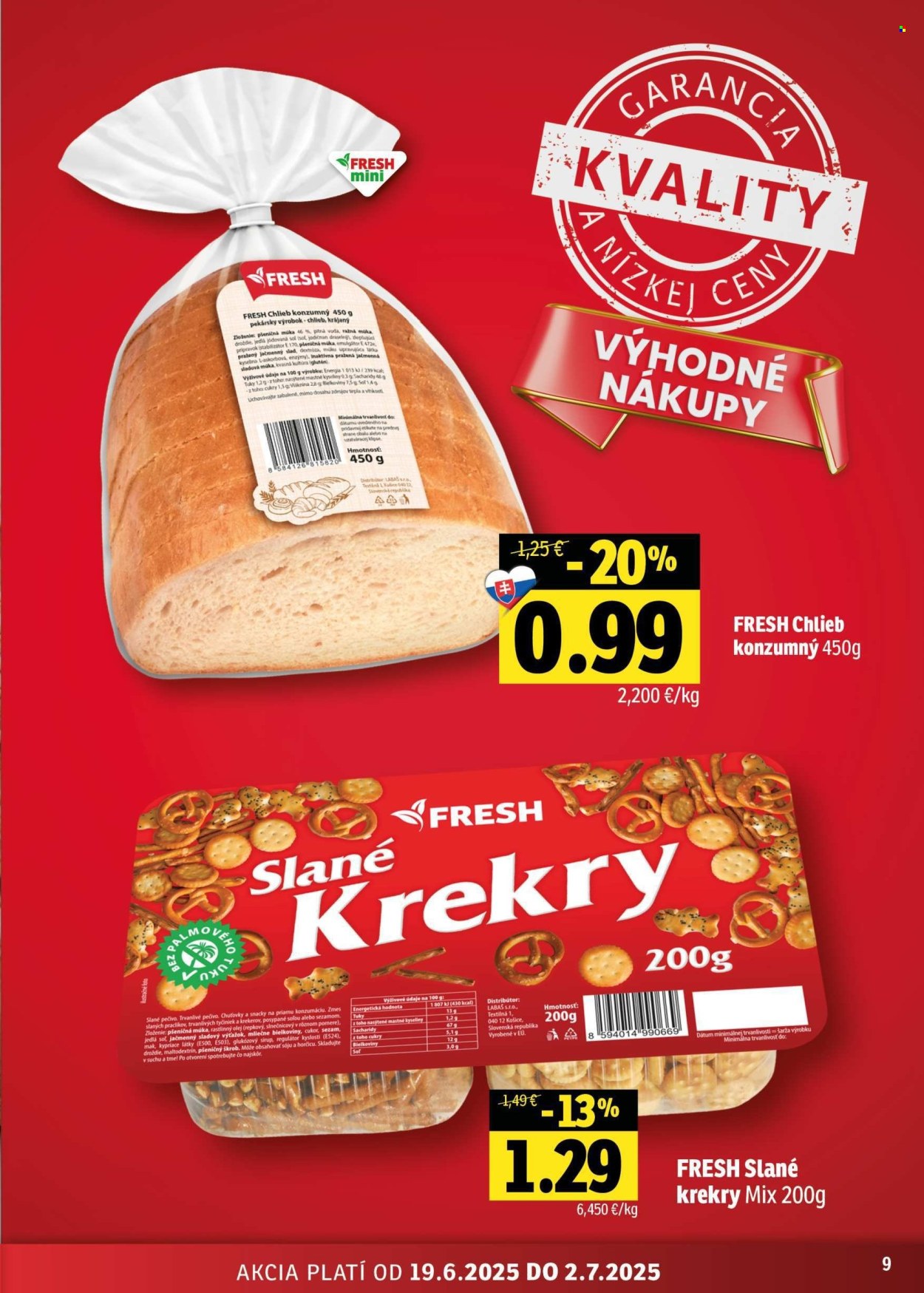 Leták FRESH - 19.6.2025 - 2.7.2025. Strana 9