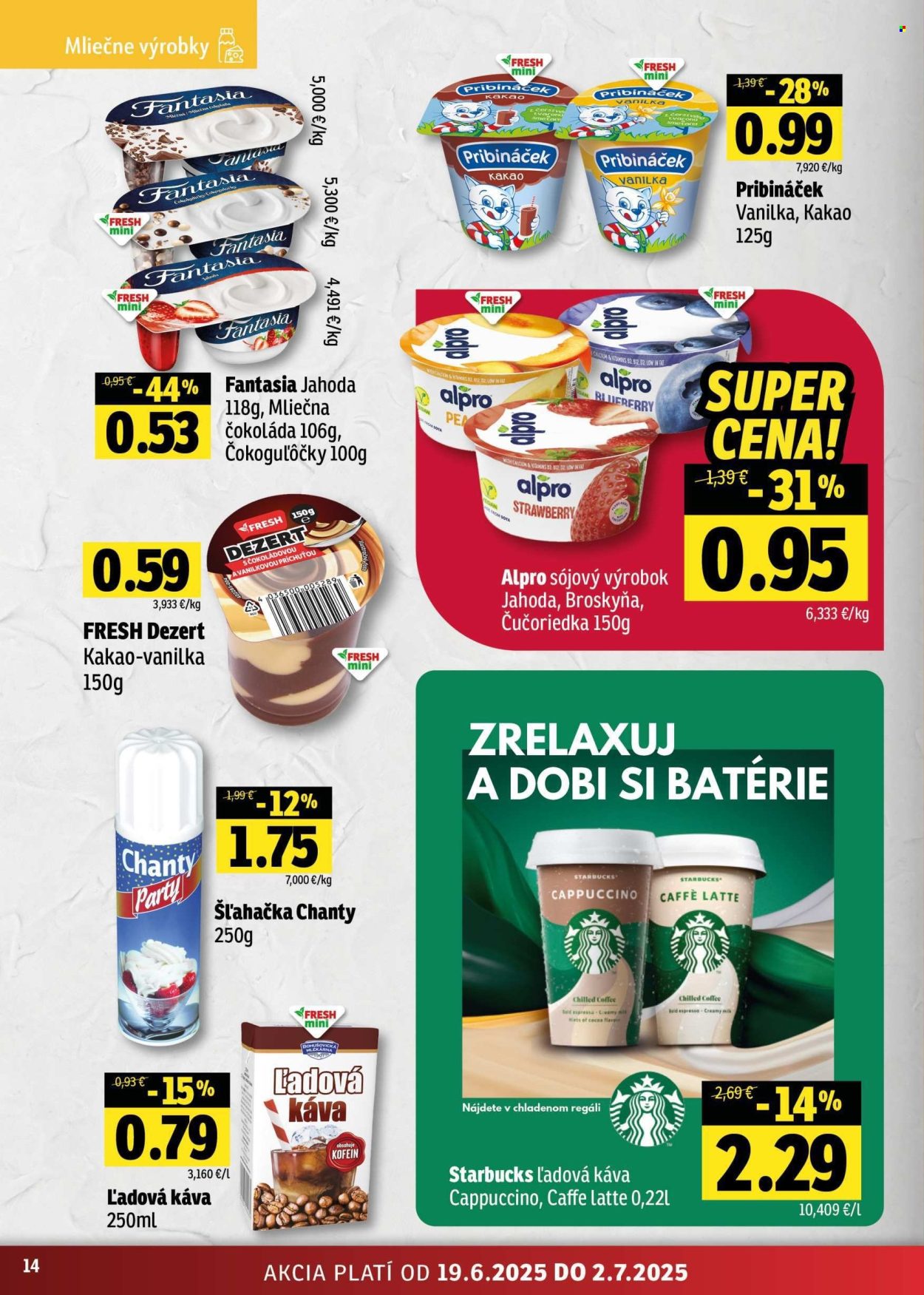 Leták FRESH - 19.6.2025 - 2.7.2025. Strana 14