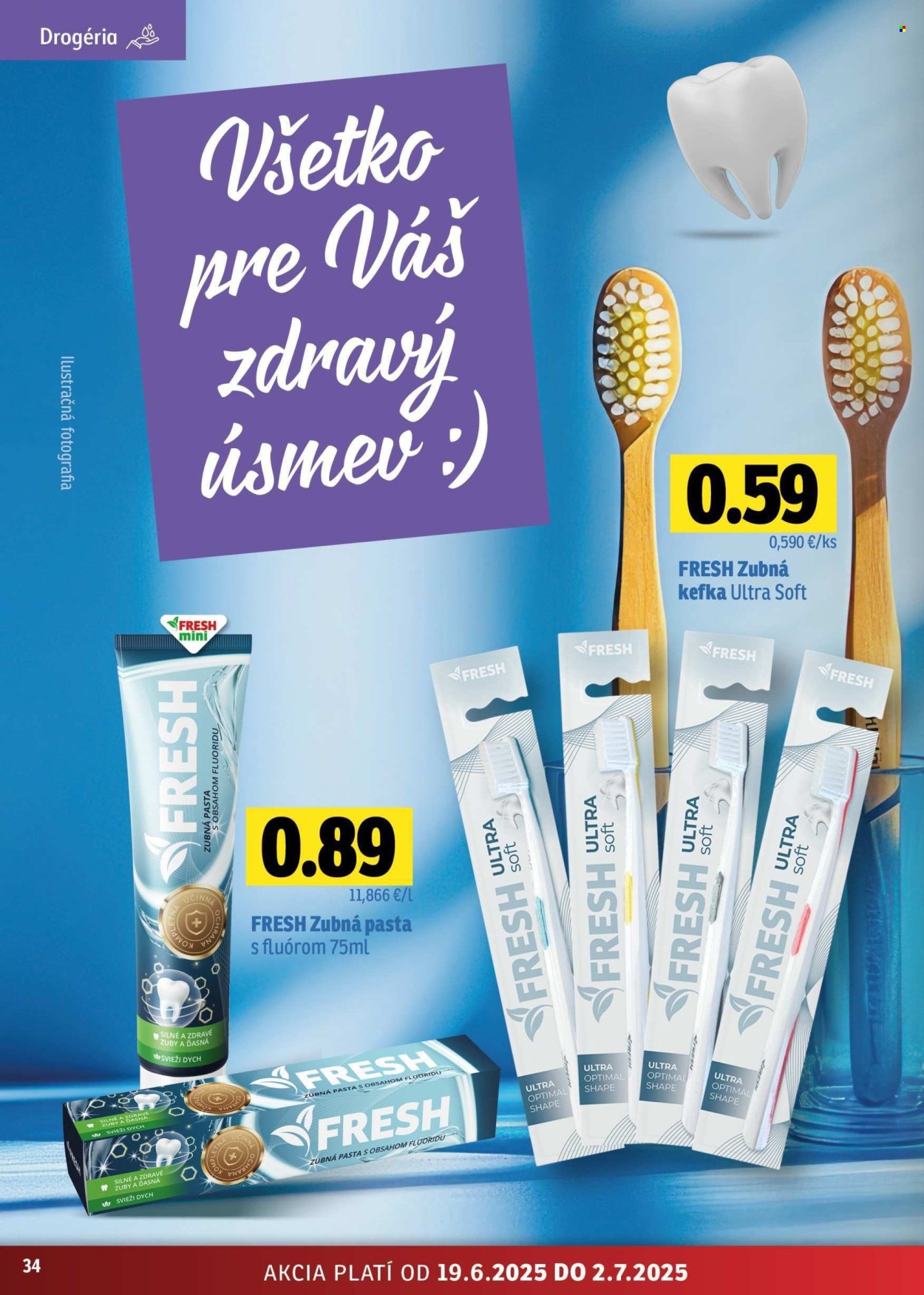 Leták FRESH - 19.6.2025 - 2.7.2025. Strana 34