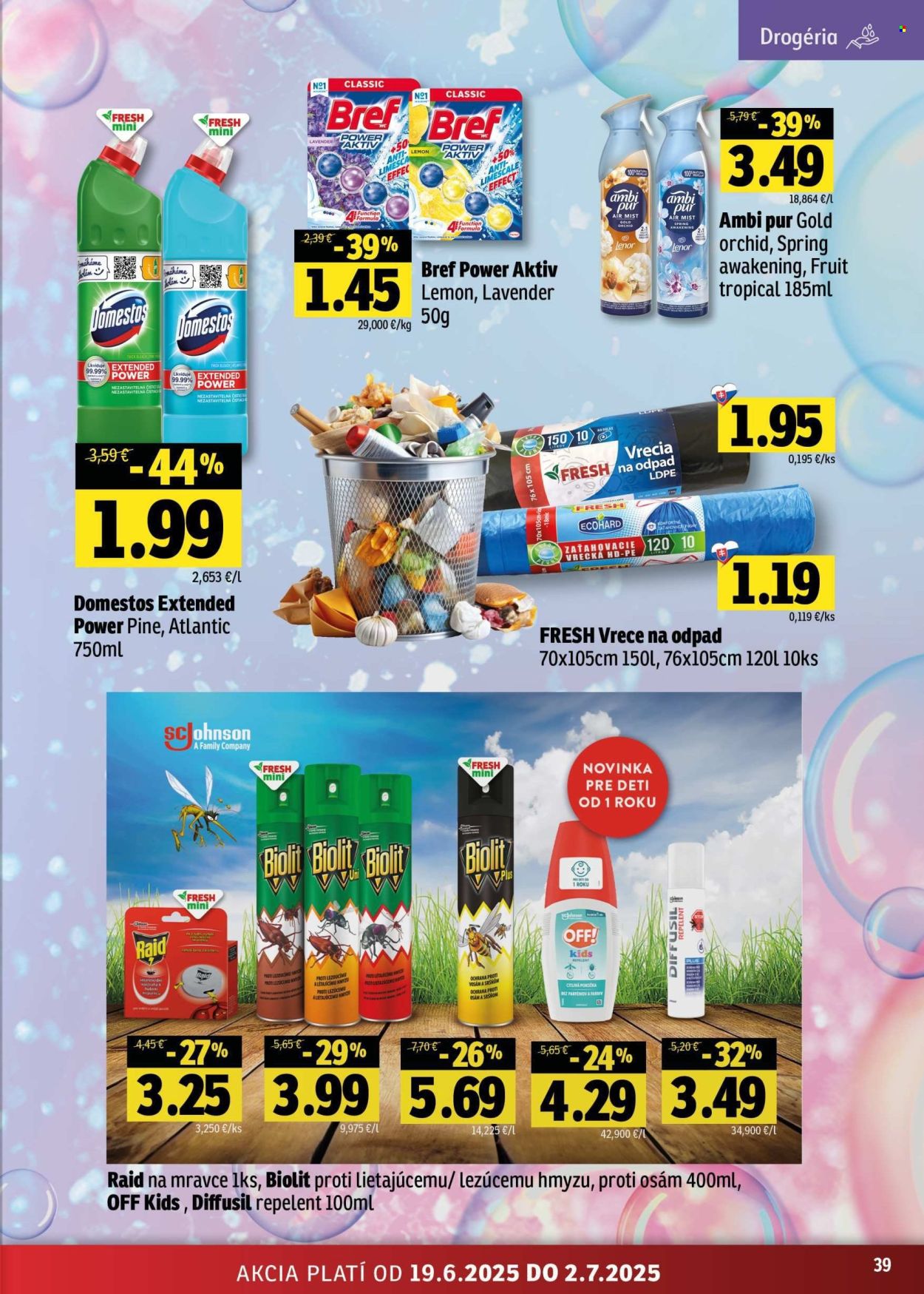 Leták FRESH - 19.6.2025 - 2.7.2025. Strana 39
