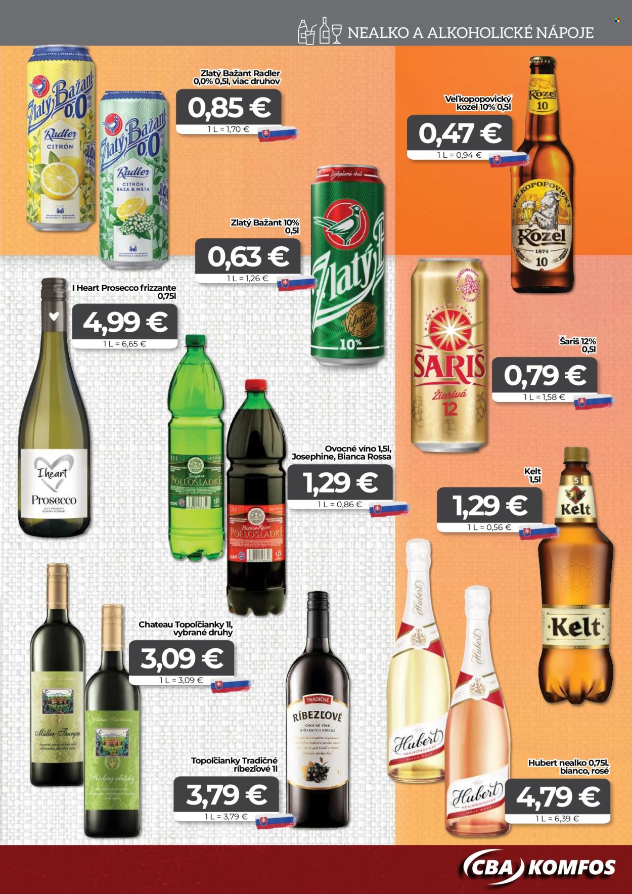 Leták CBA Komfos - 20.6.2025 - 1.7.2025. Strana 13