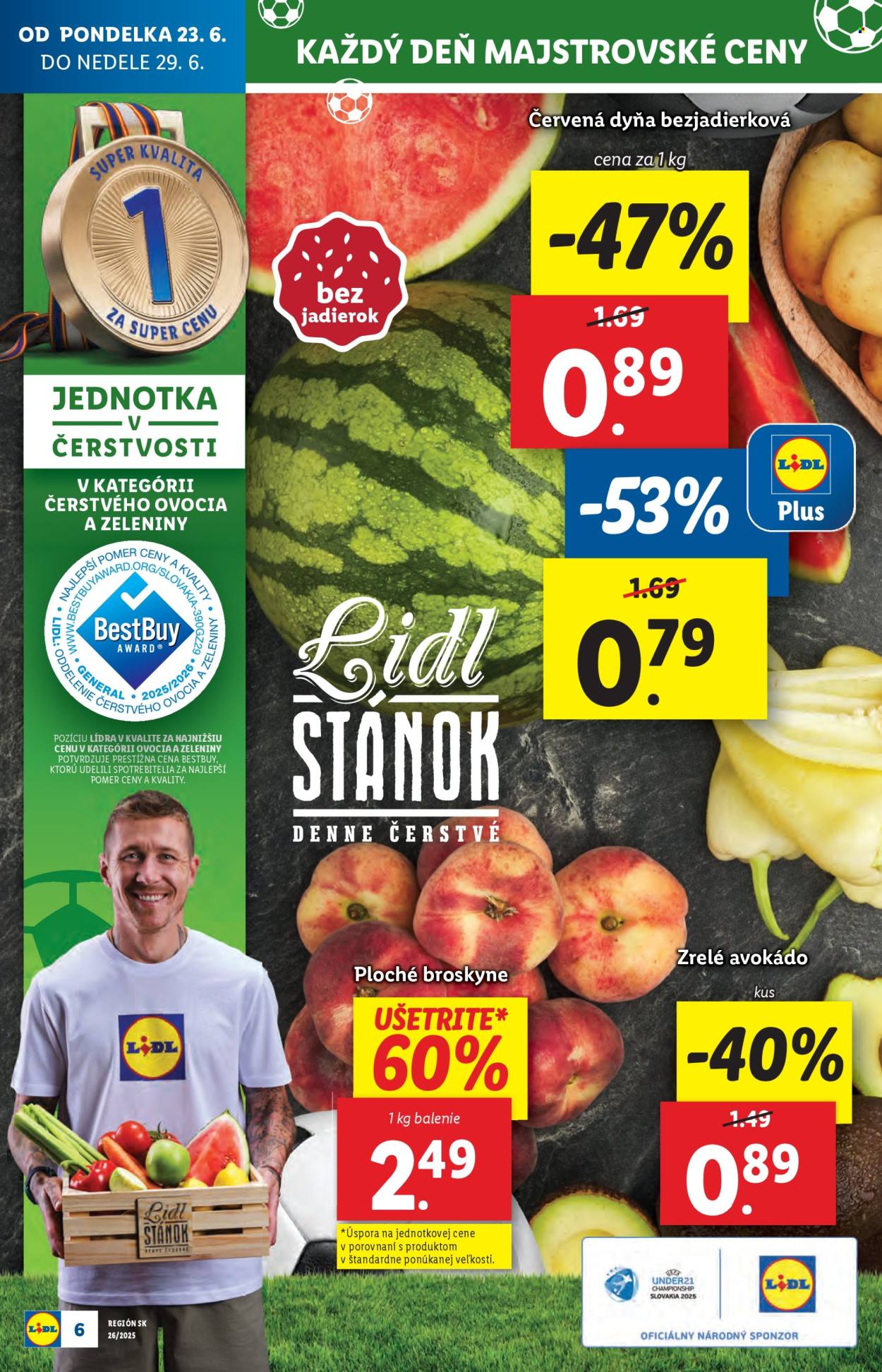 Leták Lidl - 23.6.2025 - 29.6.2025. Strana 10